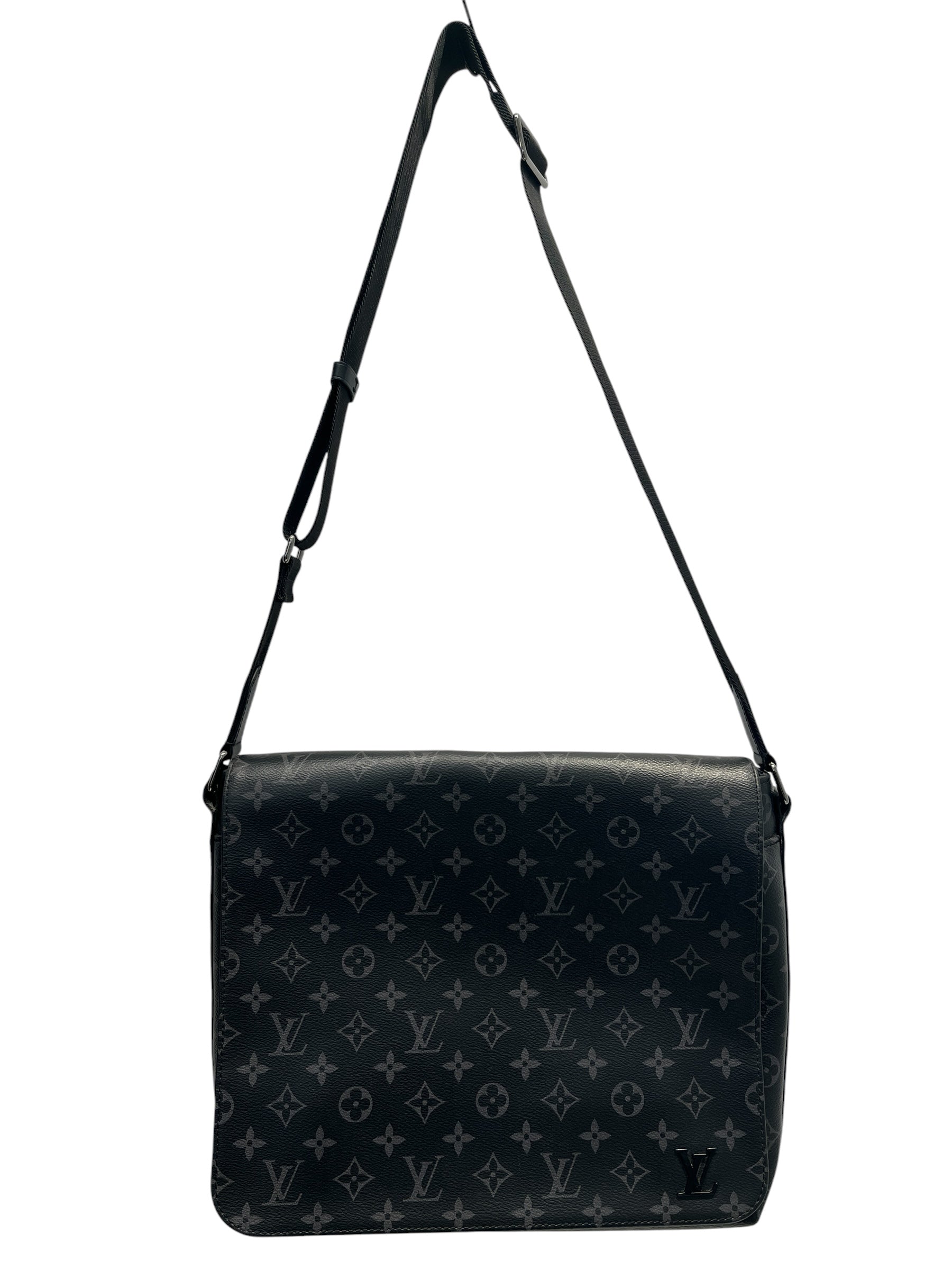 LOUIS VUITTON/Bag/Monogram/Leather/BLK/DISTRICT ECLIPSE MM MESSENGER view 1