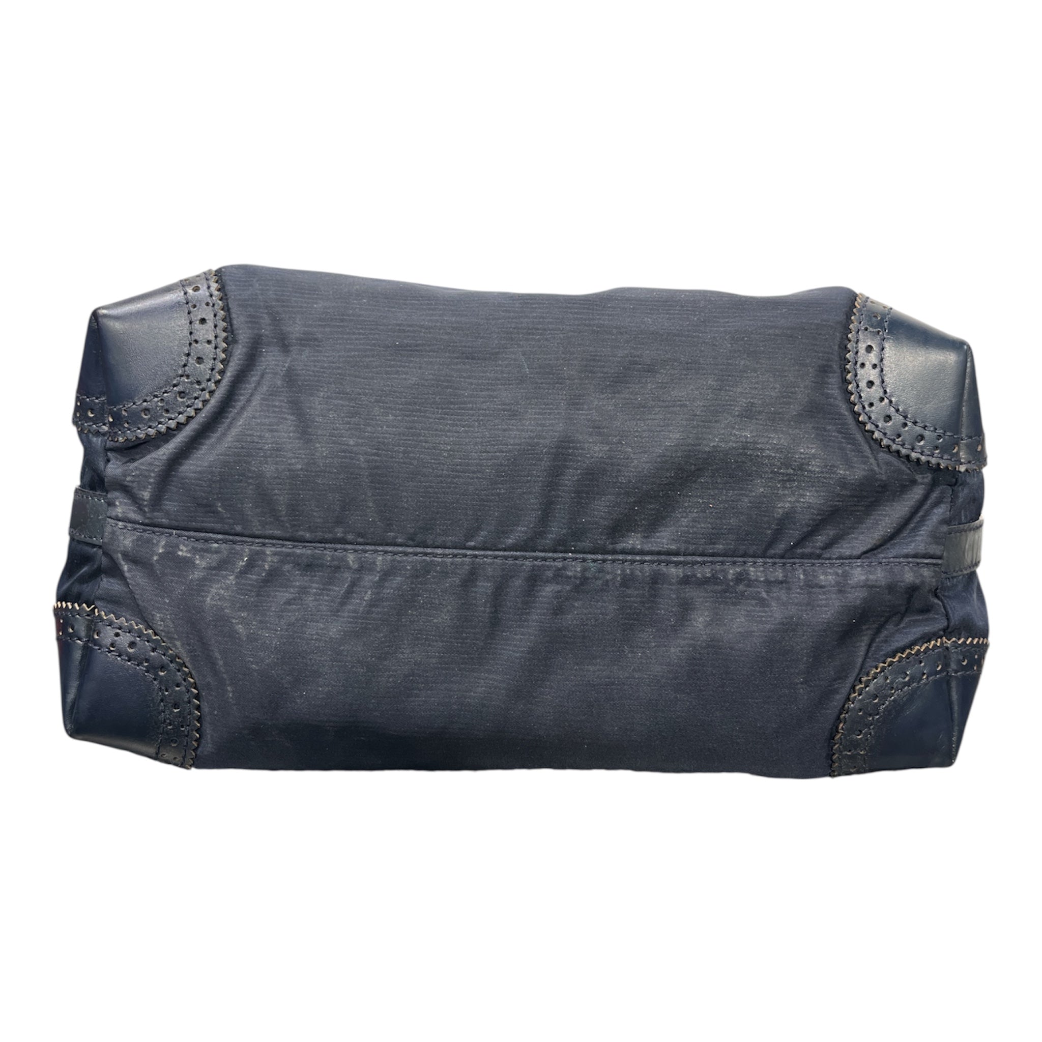 FENDI/Cross Body Bag/Nylon/NVY/CROSSBODY W PATCH view 3