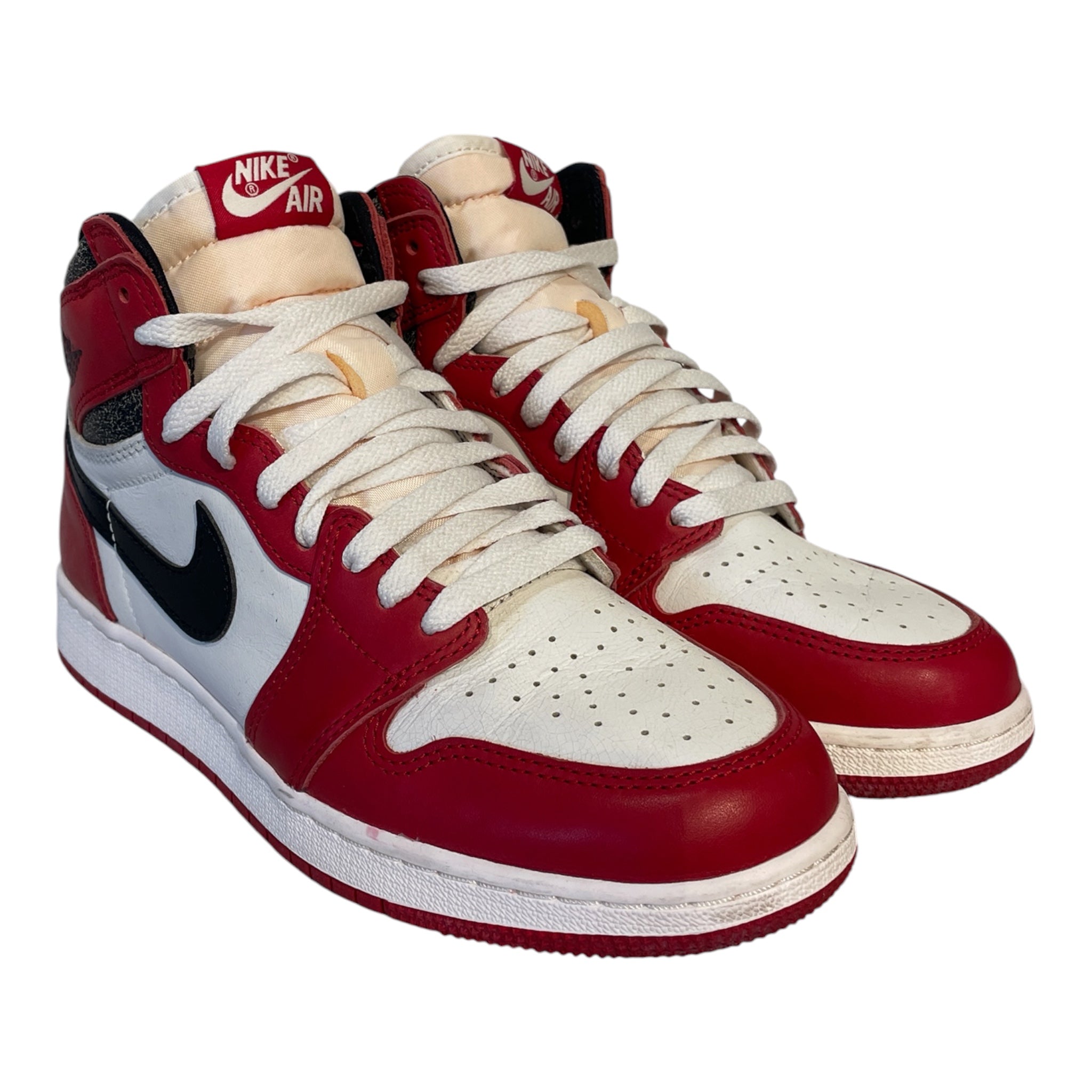 NIKE/Hi-Sneakers/US 7/Leather/RED/AJ1 HIGH LOST AND FOUND view 1