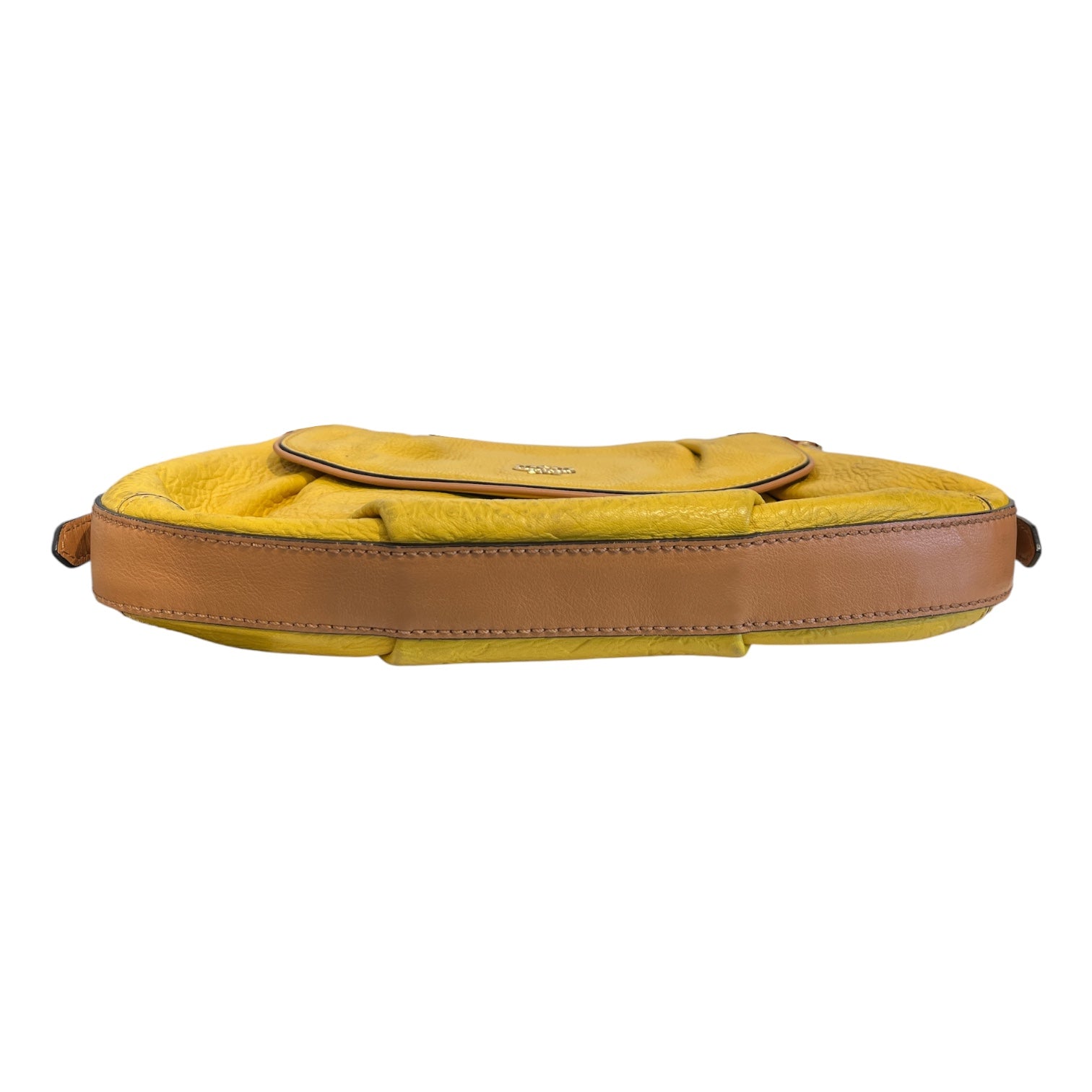 MCM/Cross Body Bag/Leather/YEL/ view 3