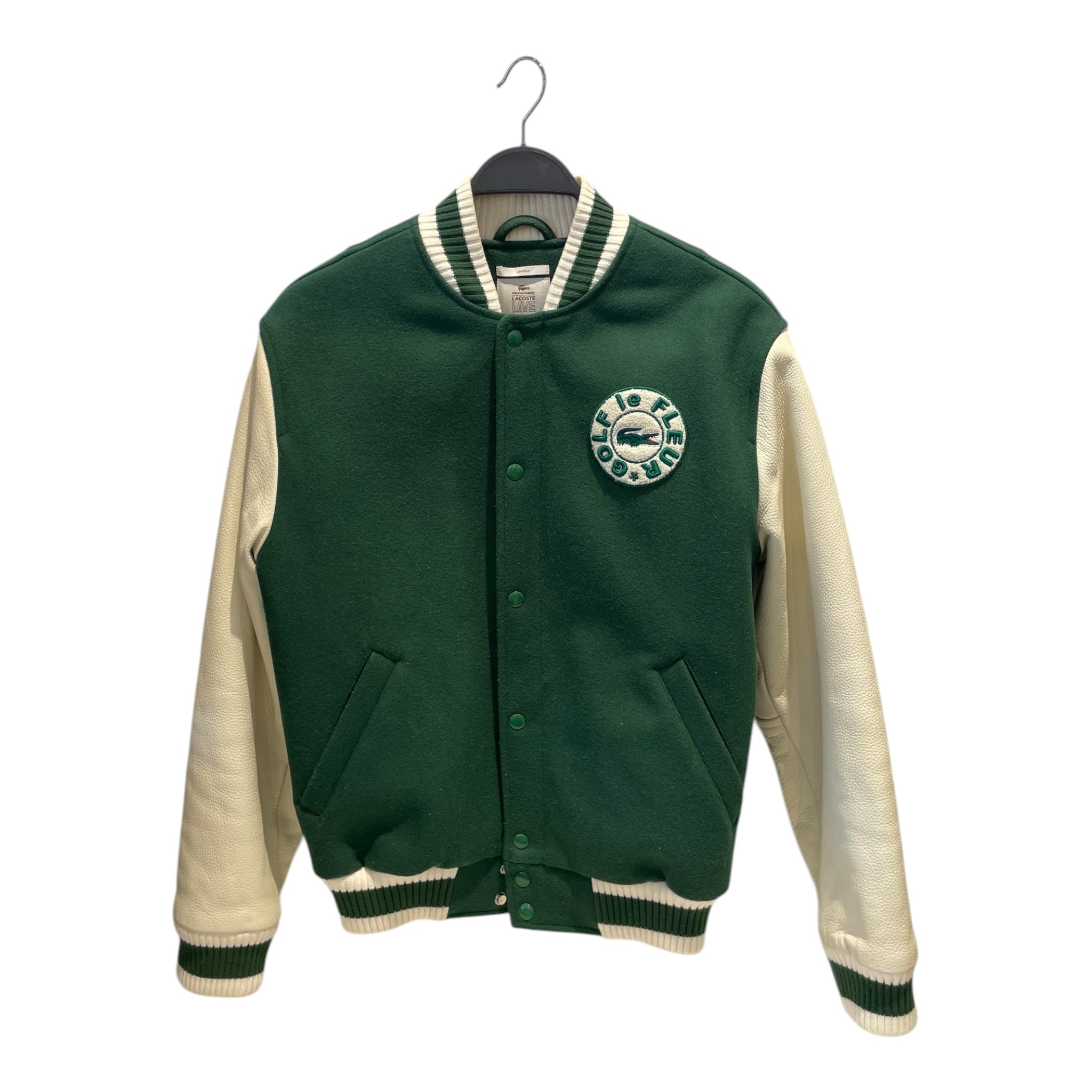 Golf Le Fleur(Le Fleur)/LACOSTE L!VE/Jacket/M/Wool/GRN/ view 1