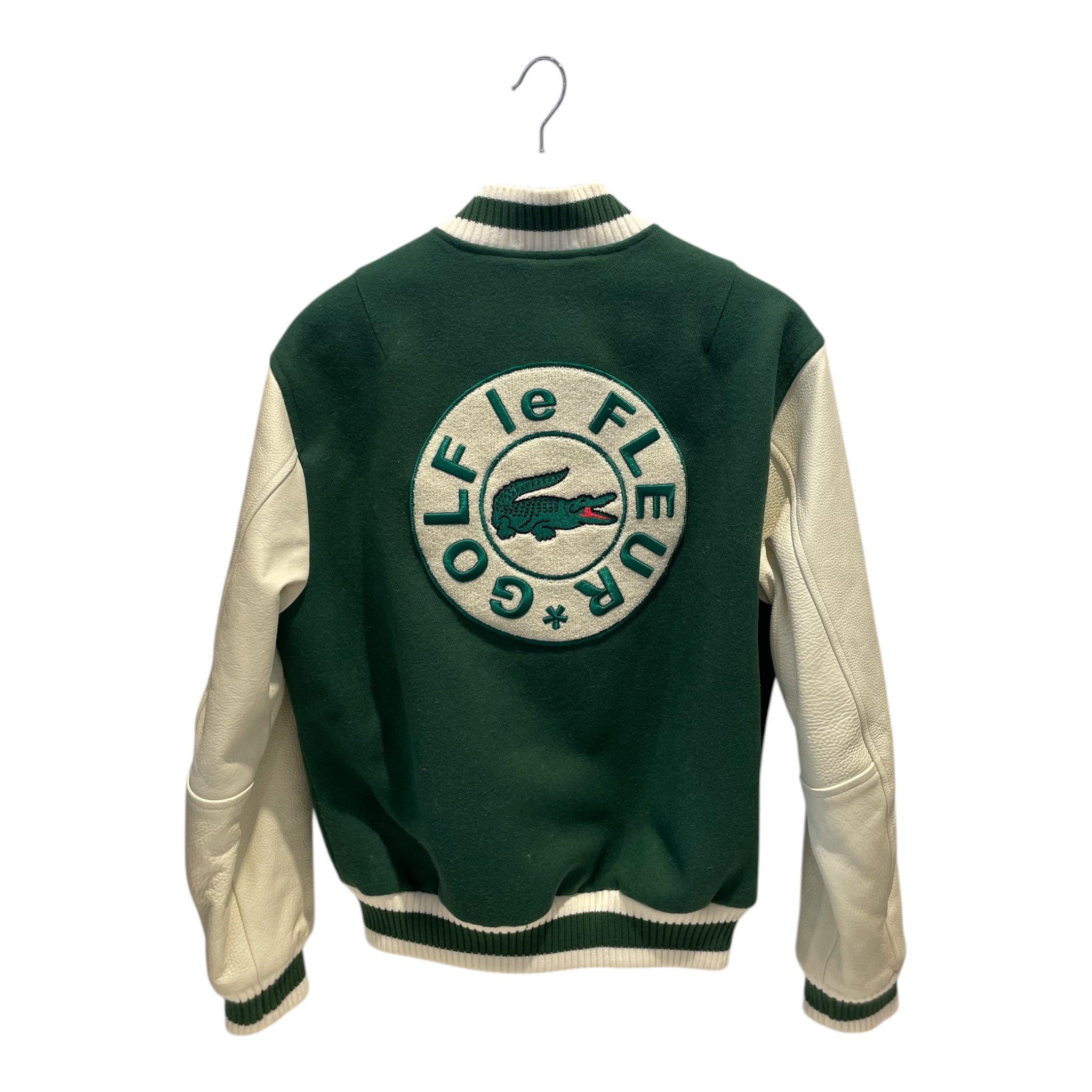 Golf Le Fleur(Le Fleur)/LACOSTE L!VE/Jacket/M/Wool/GRN/ view 2