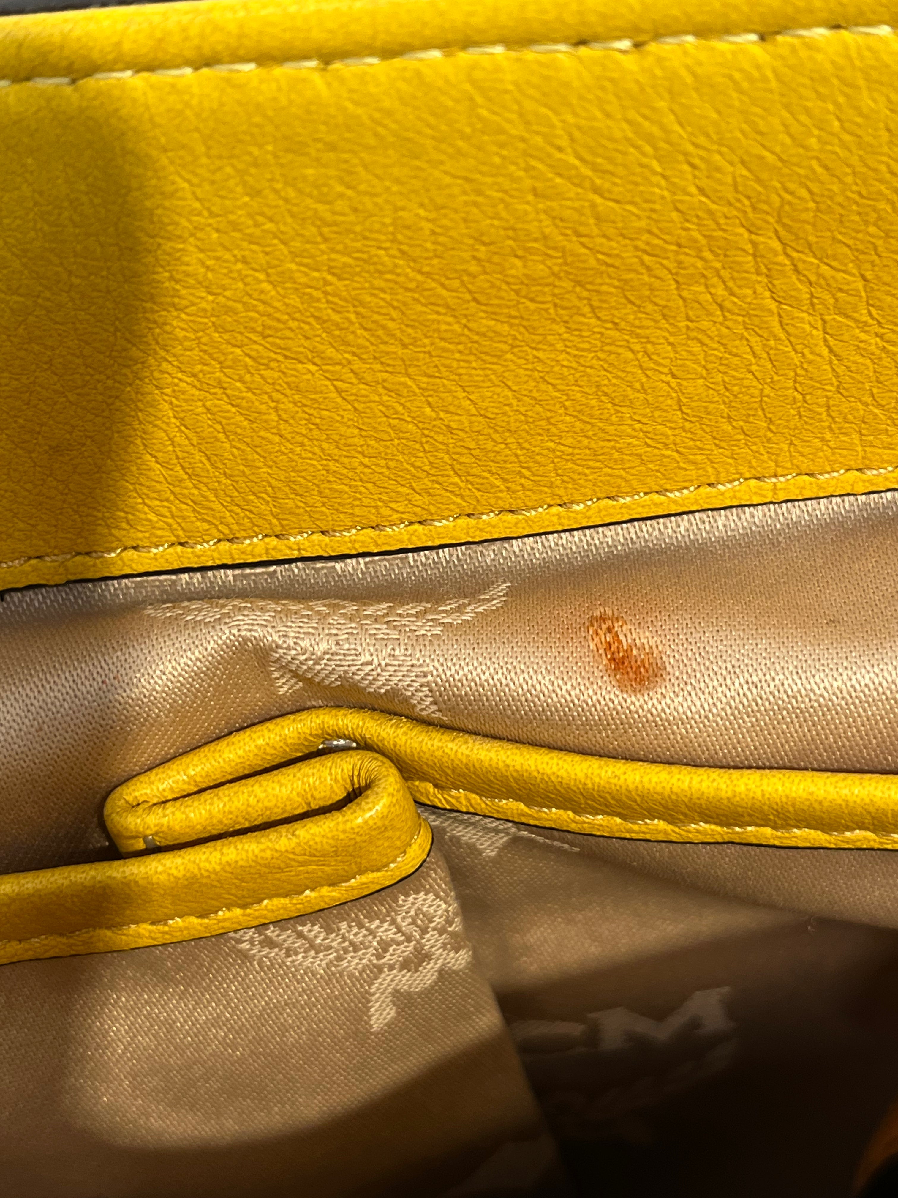 MCM/Cross Body Bag/Leather/YEL/ view 7