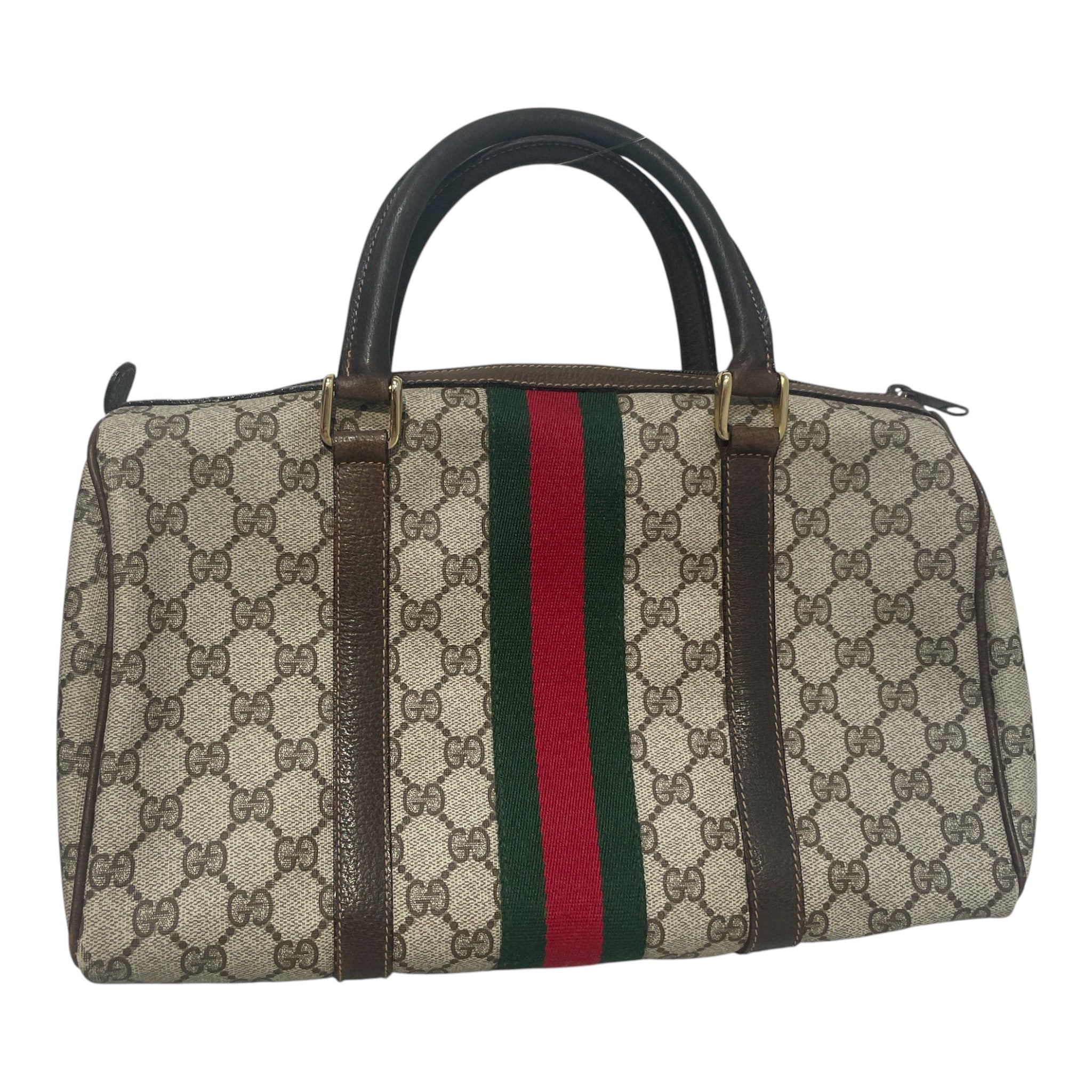 GUCCI/Bag/Monogram/Leather/MLT/Gucissima Boston BAg view 3