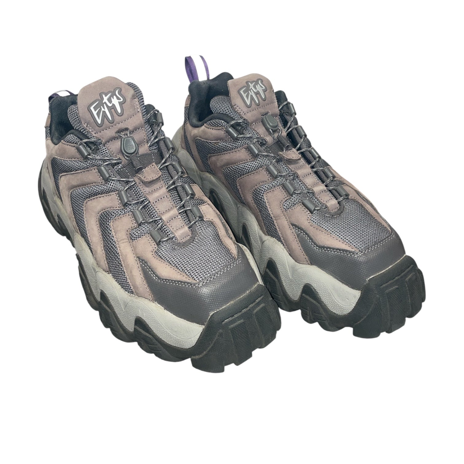 EYTYS/Low-Sneakers/US 9/Nylon/BRW/Halo Steel Grey Chunky Sneaker view 1