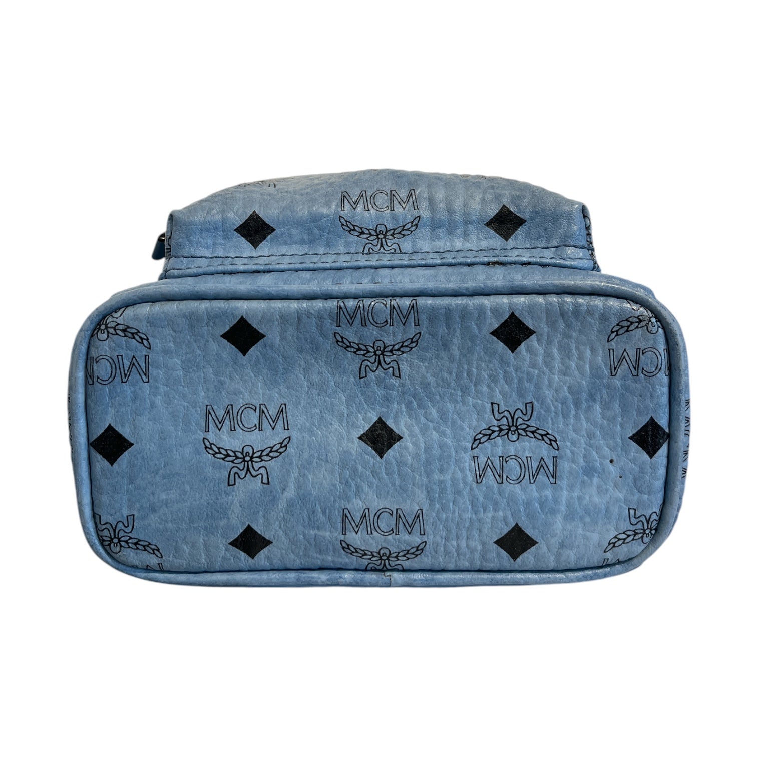 MCM/Backpack/Leather/BLU/VISETOS STARK SIDE STUD view 3