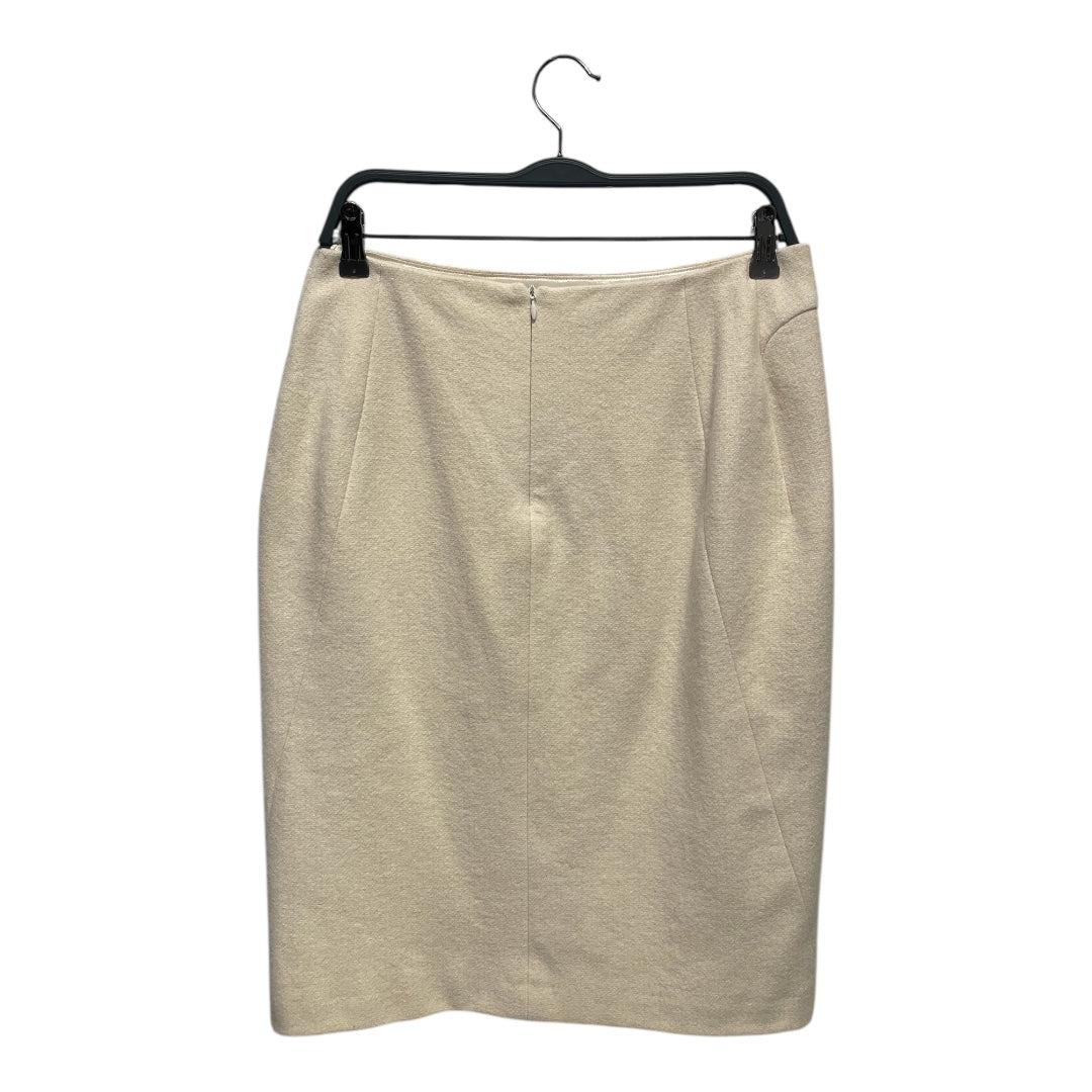 JILL SANDERS/Long Skirt/40/Cashmere/CRM/ view 2