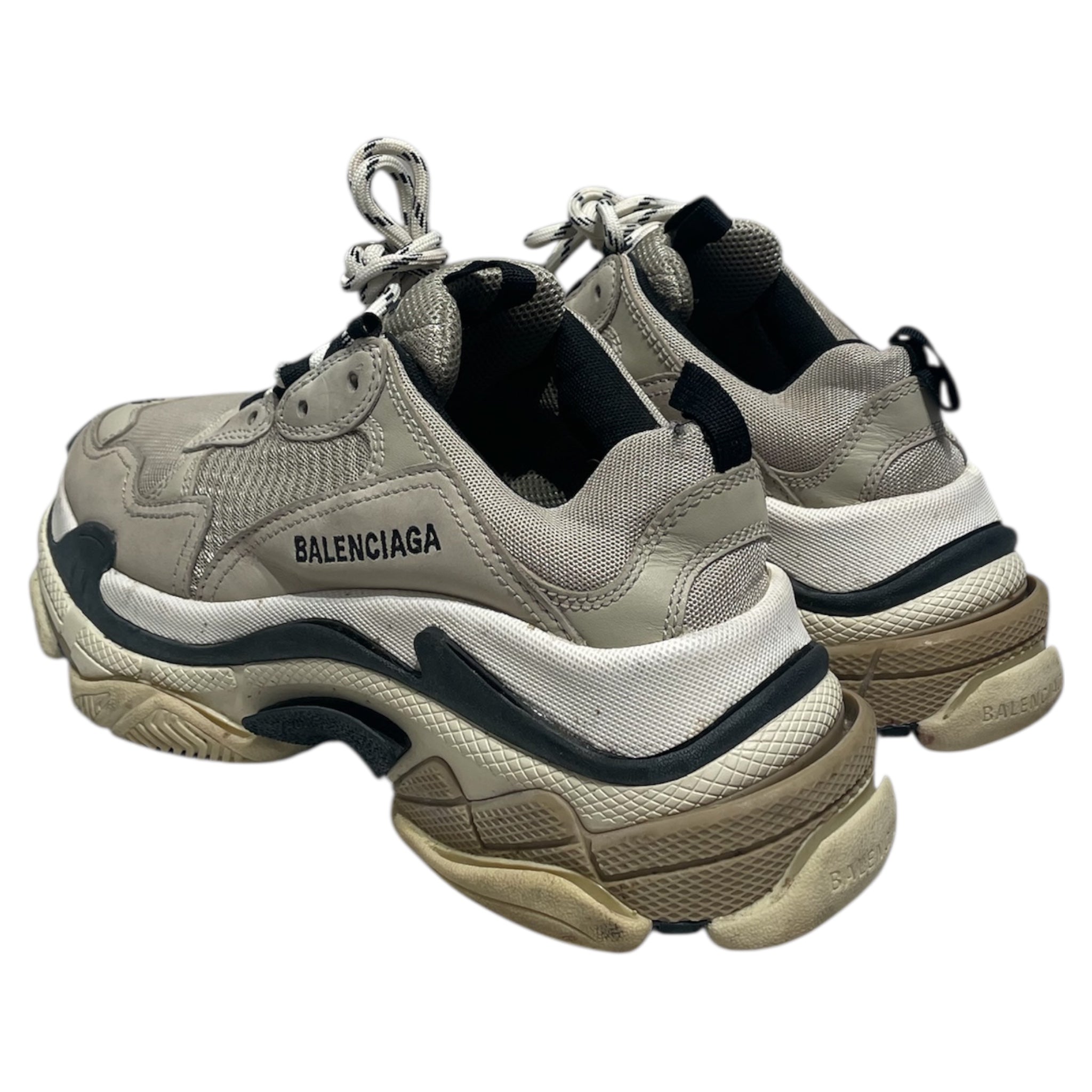 BALENCIAGA/Low-Sneakers/EU 39/GRY/Triple S All Grey view 2