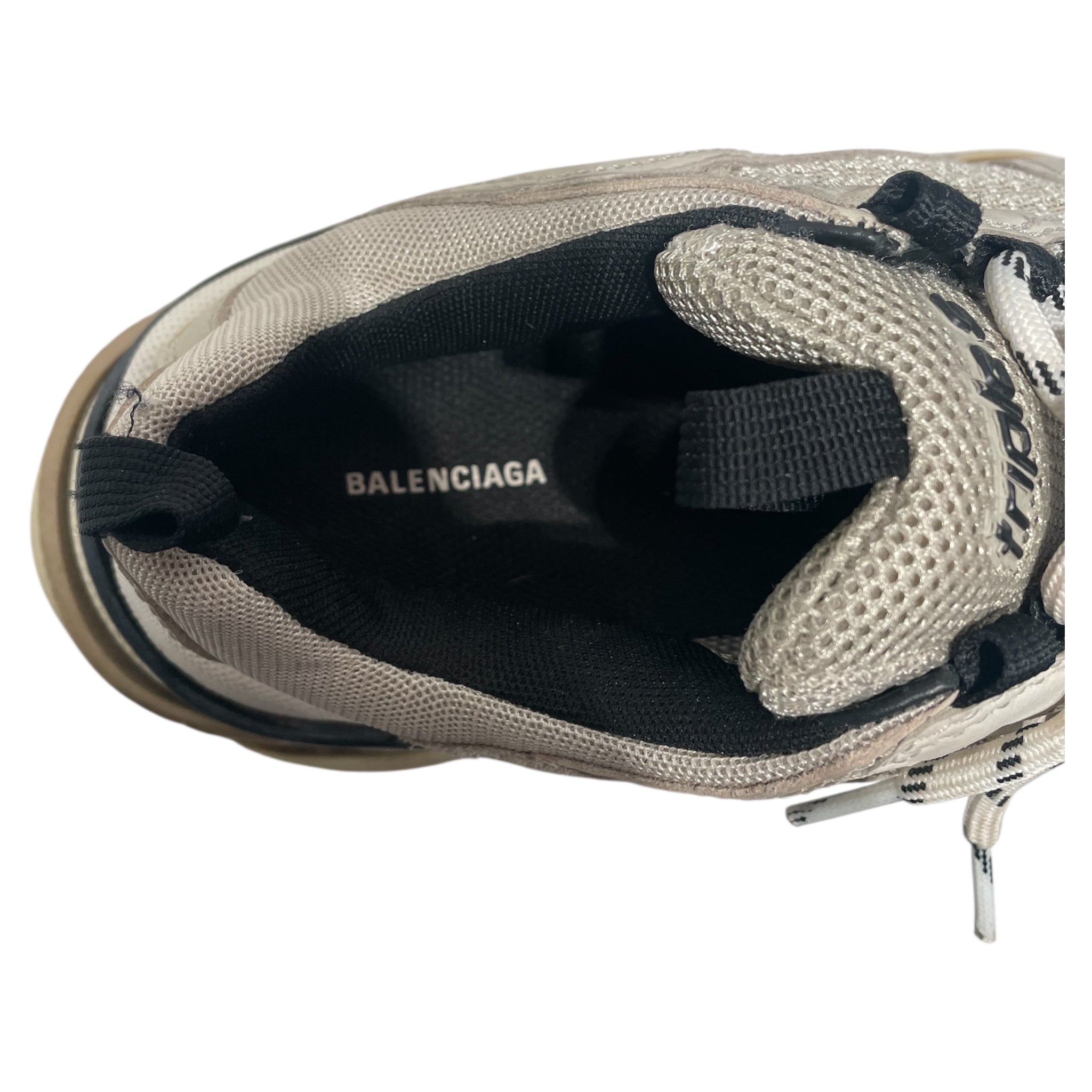 BALENCIAGA/Low-Sneakers/EU 39/GRY/Triple S All Grey view 3