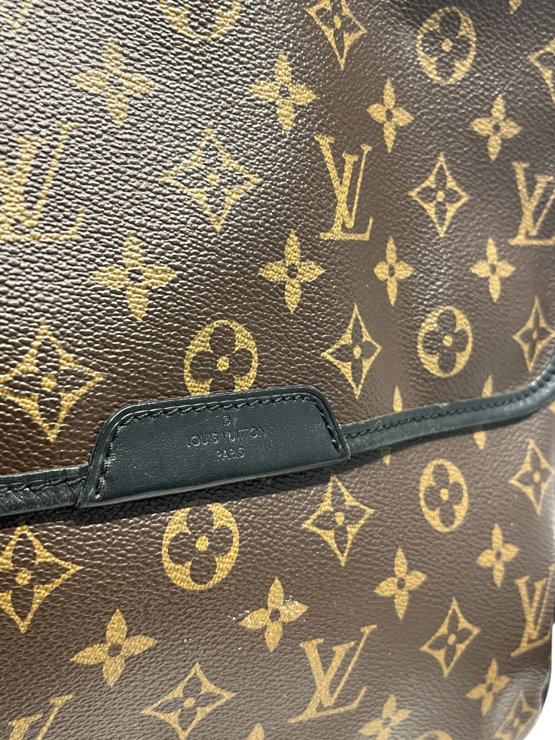 LOUIS VUITTON/Cross Body Bag/M/All Over Print/Leather/BRW/Macassar Bass MM view 3
