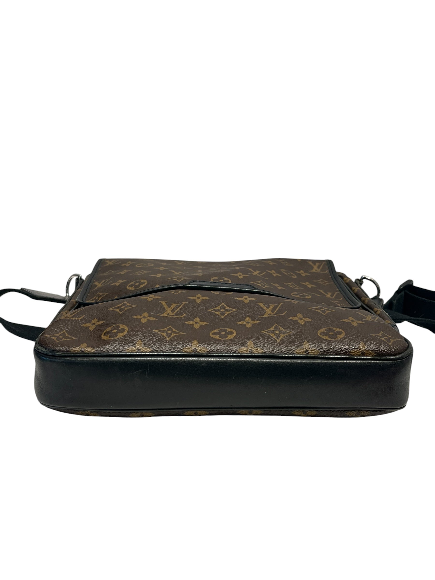 LOUIS VUITTON/Cross Body Bag/M/All Over Print/Leather/BRW/Macassar Bass MM view 4