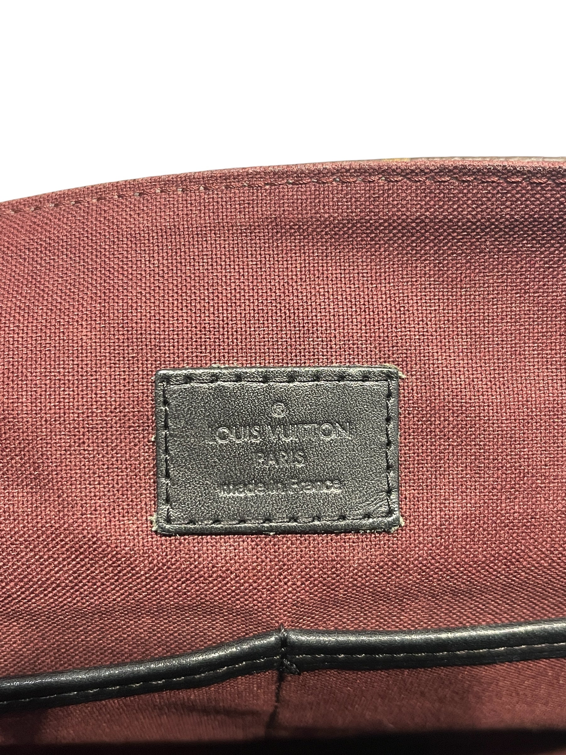 LOUIS VUITTON/Cross Body Bag/M/All Over Print/Leather/BRW/Macassar Bass MM view 6