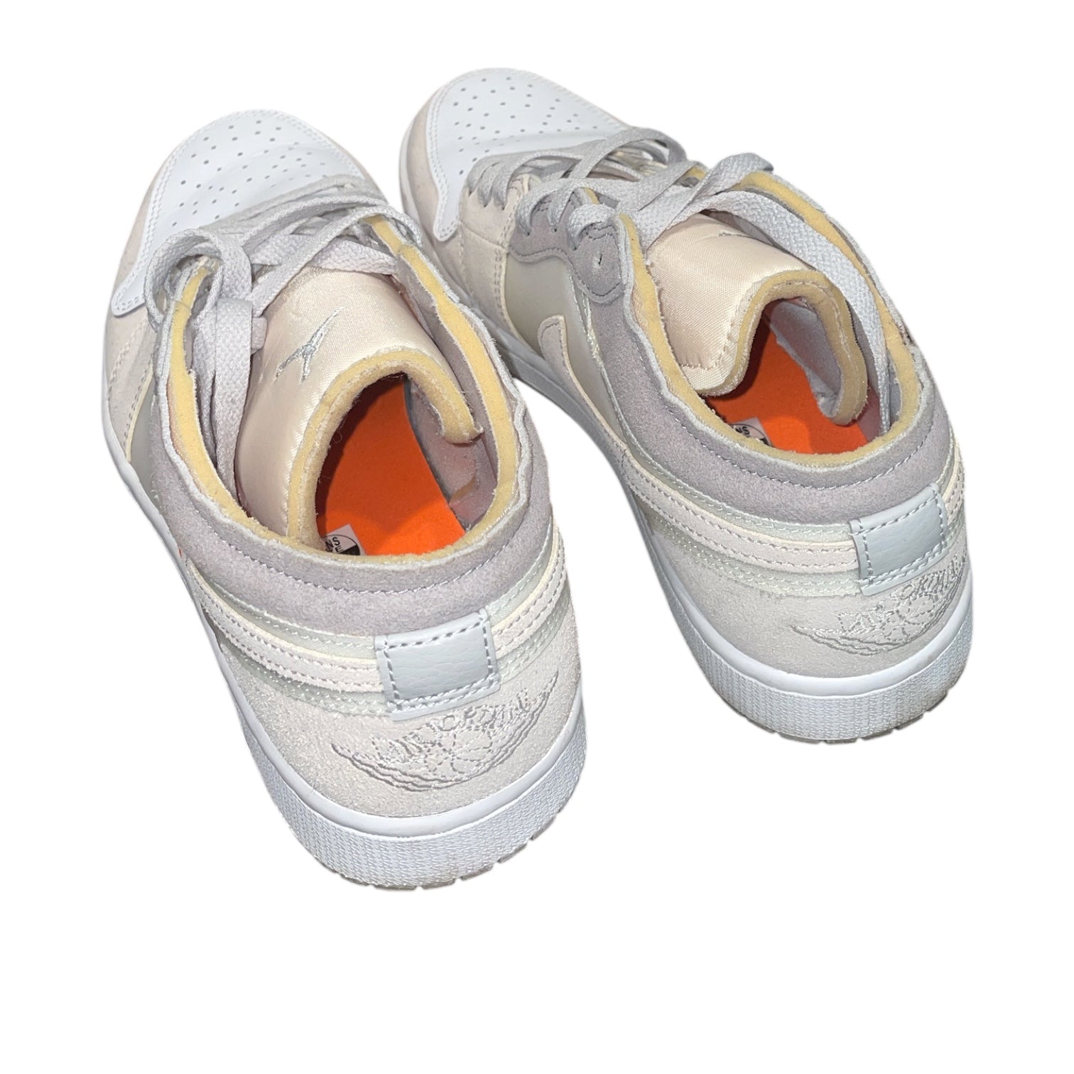 NIKE/Low-Sneakers/US 8.5/Leather/CRM/JORDAN 1 LOW INSIDE OUT view 2