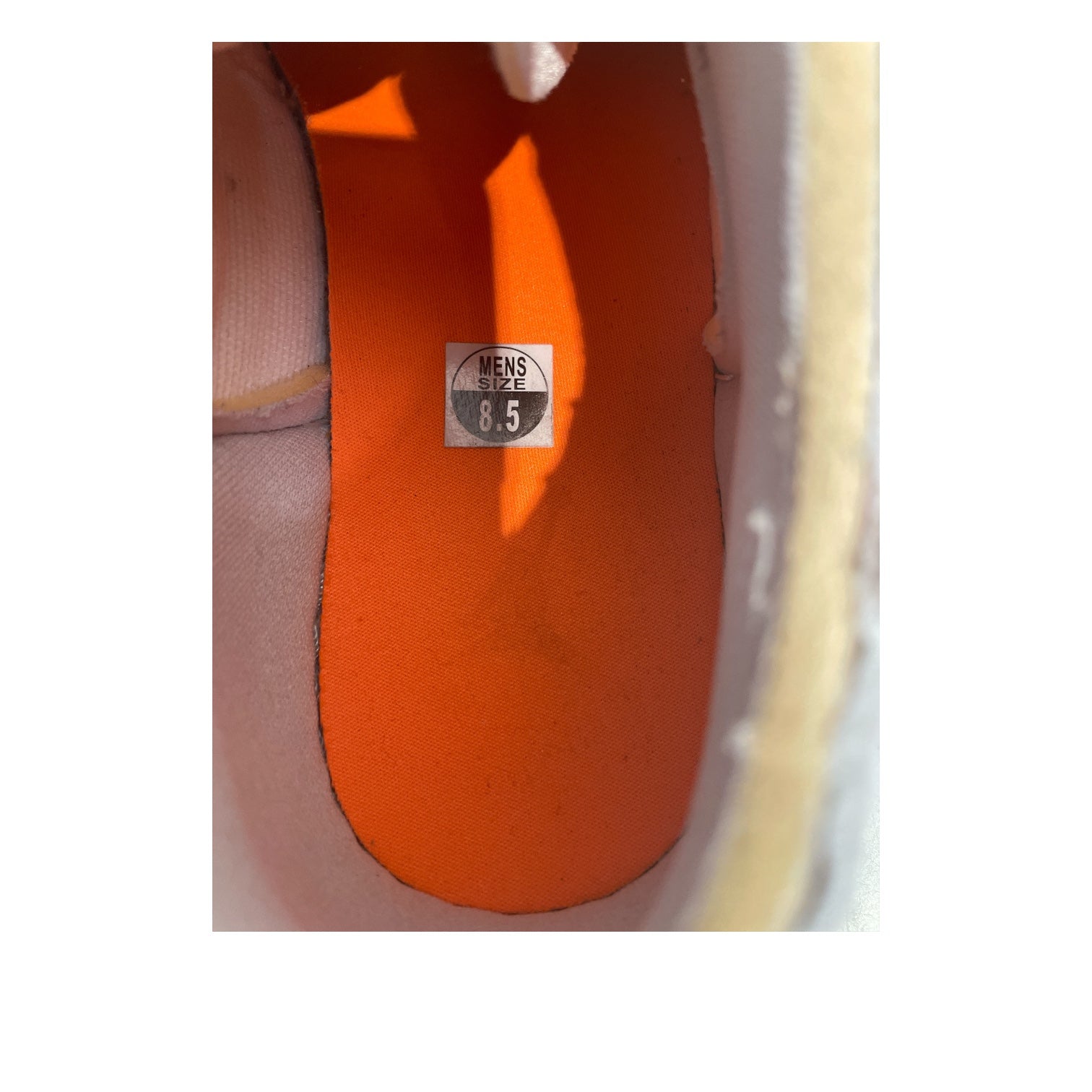 NIKE/Low-Sneakers/US 8.5/Leather/CRM/JORDAN 1 LOW INSIDE OUT view 3