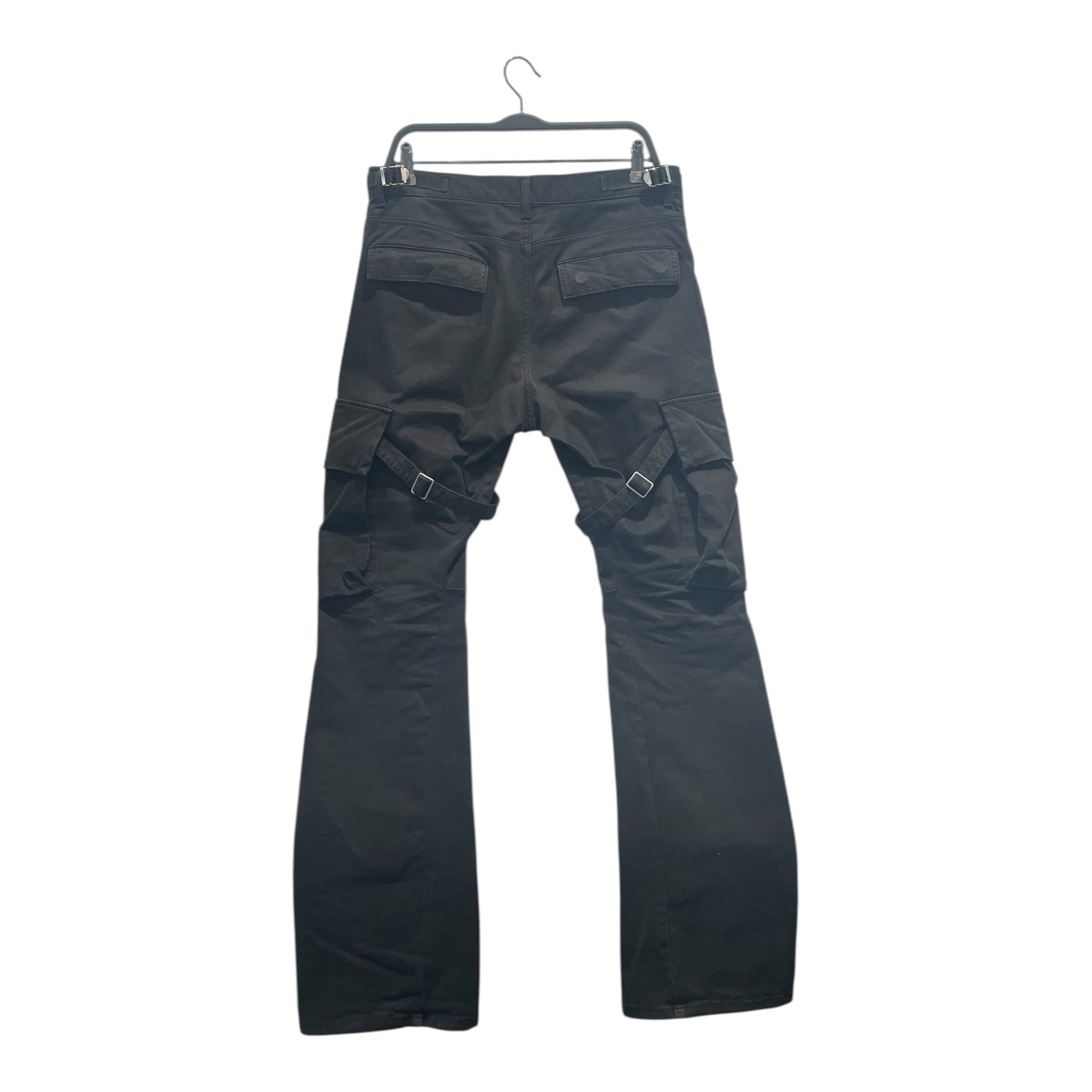 VUJA DE/Straight Pants/M/Cotton/BLK/ view 2