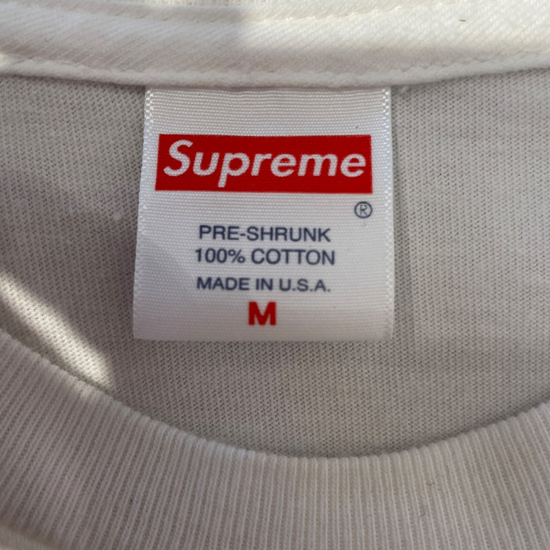 Supreme/T-Shirt/M/Cotton/WHT/Graphic/MARIAH CAREY CHRISTMAS