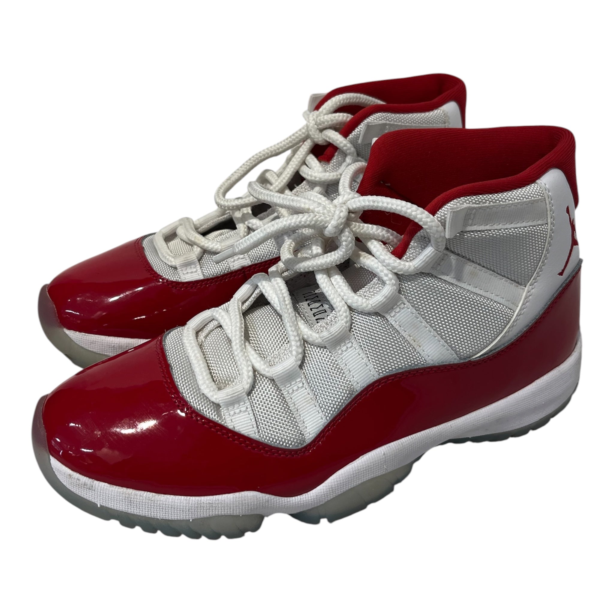 NIKE/Hi-Sneakers/US 8/Faux Leather/RED/U-Tip/CT8012-116 retro 11 cherry red view 1