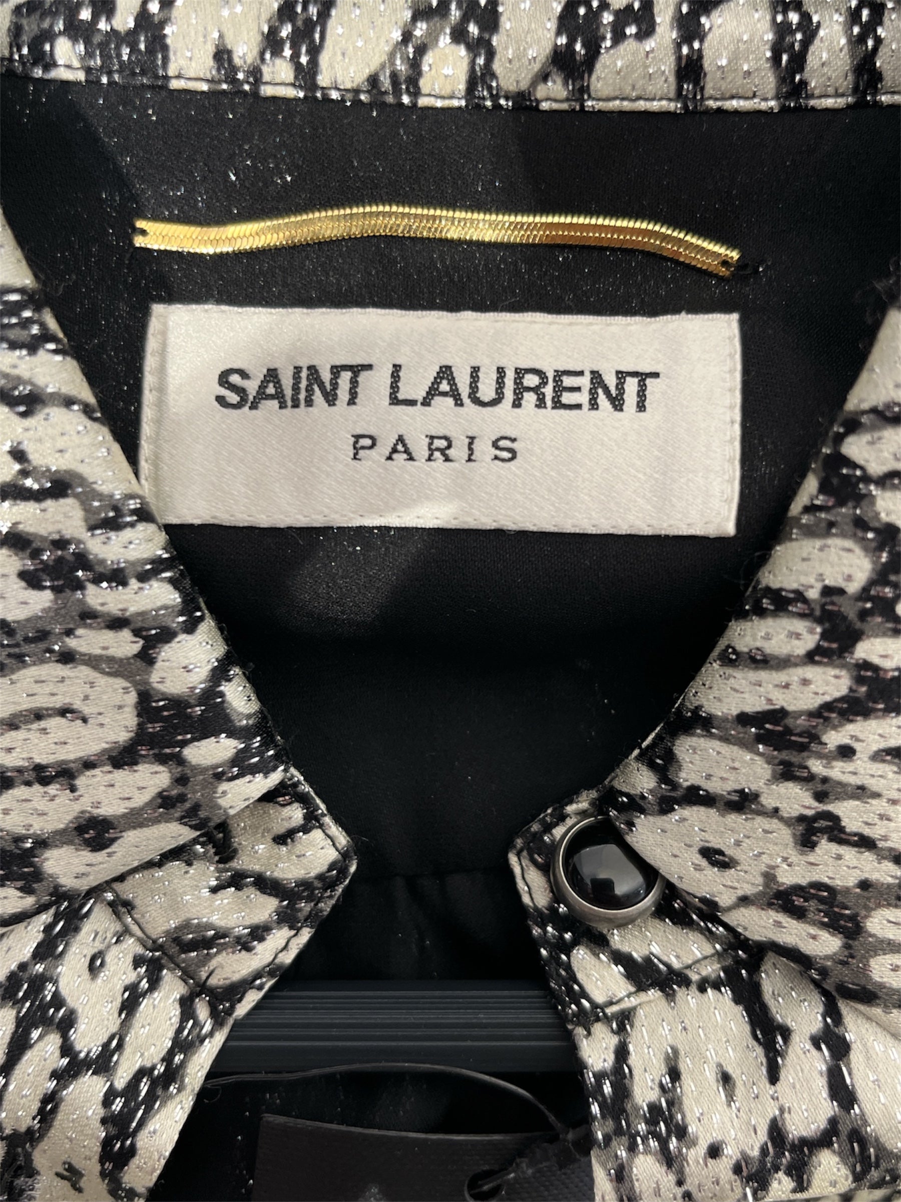 SAINT LAURENT/LS Dress/36/All Over Print/Silk/MLT/ view 3