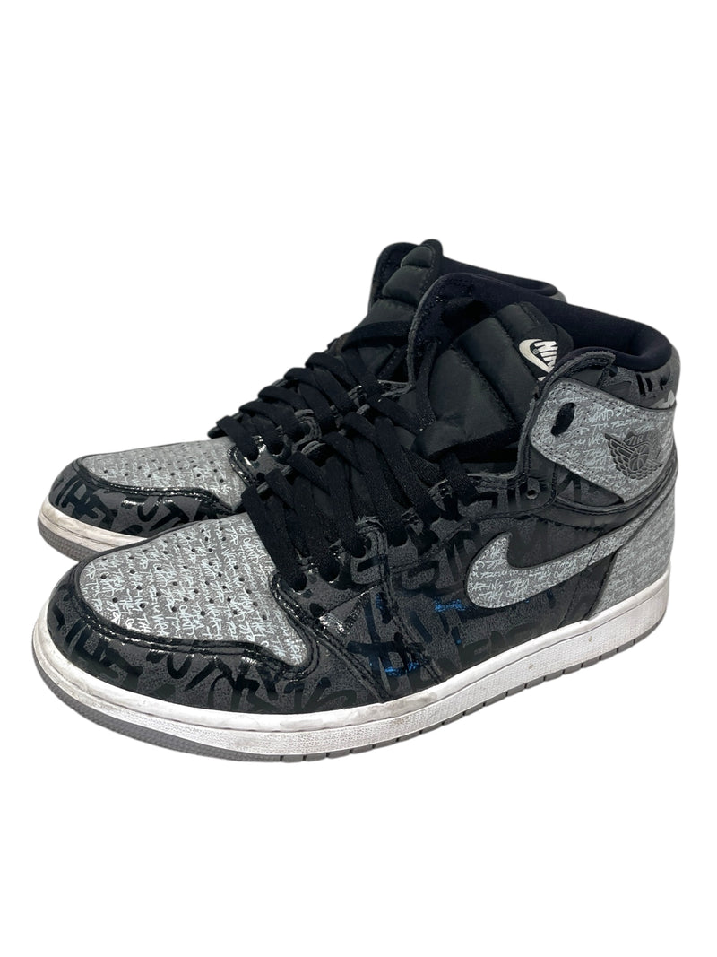 NIKE/Hi-Sneakers/US 10.5/Leather/BLU/555088-036 Rebellionaire