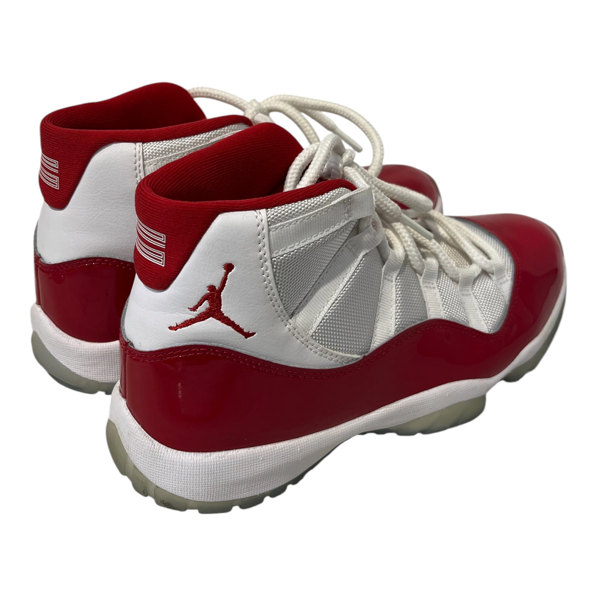 NIKE/Hi-Sneakers/US 8/Faux Leather/RED/U-Tip/CT8012-116 retro 11 cherry red view 4
