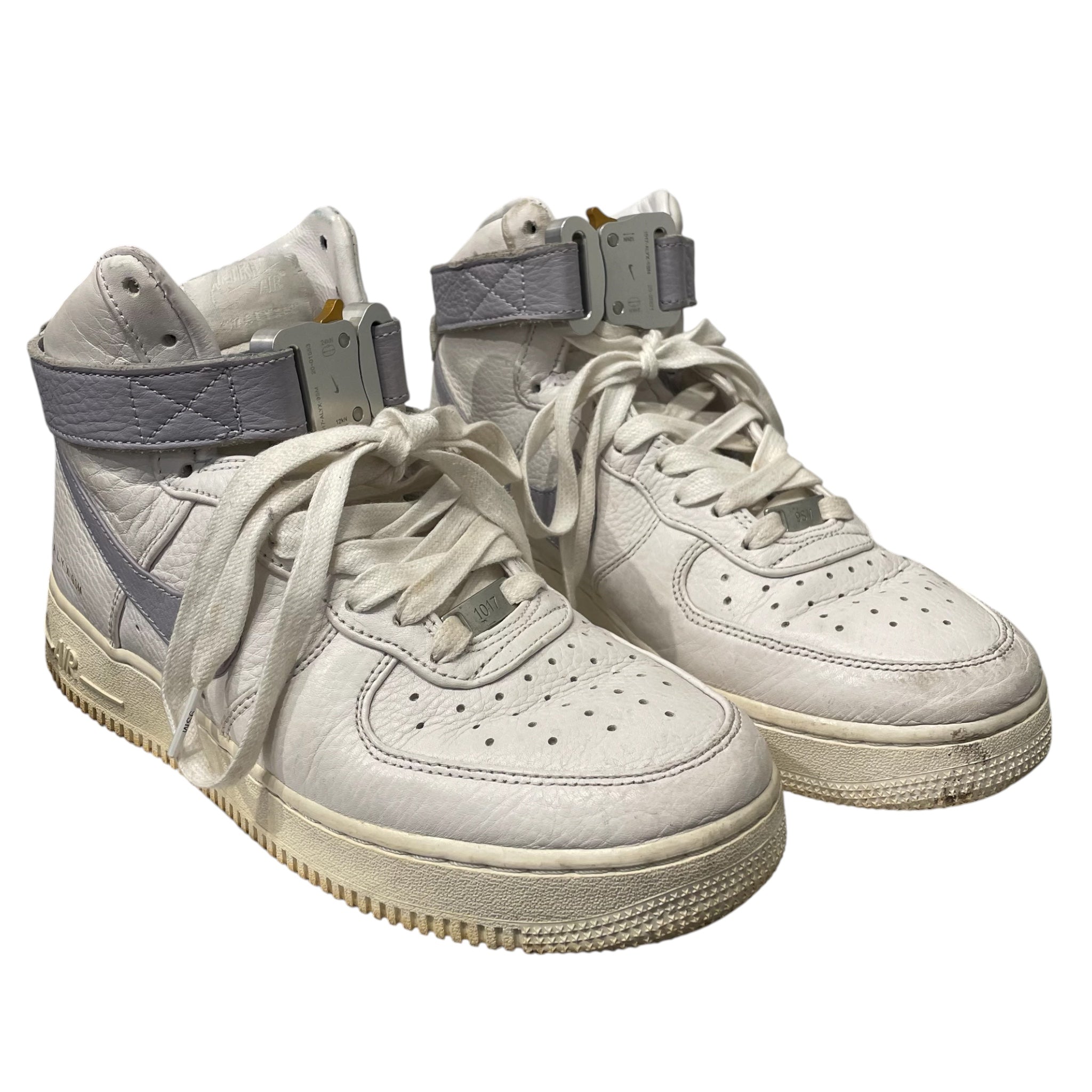 1017 ALYX 9SM(ALYX)/NIKE/Low-Sneakers/US 8/Leather/WHT/ view 1