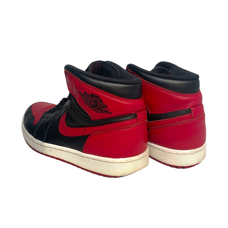 NIKE/Hi-Sneakers/US 10/Leather/RED/Jordan 1 Retro OG Bred 2013