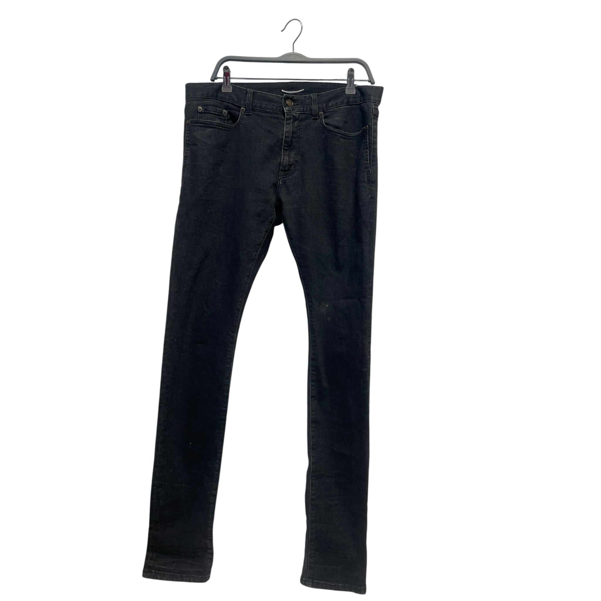 SAINT LAURENT/Skinny Pants/33/Denim/BLK/Ankle/SL PARIS MID RISE SKINNY view 1