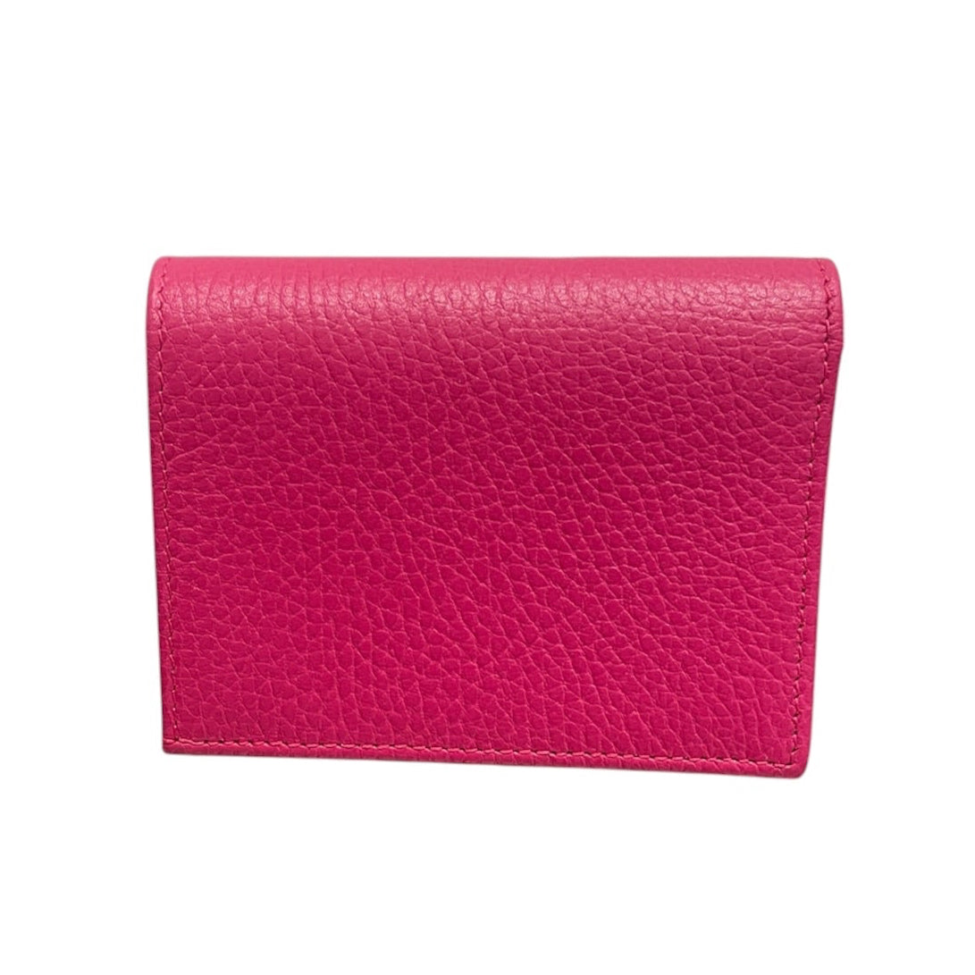 GUCCI/Bifold Wallet/Leather/PNK/L's/GG MARMOT WALLET view 2