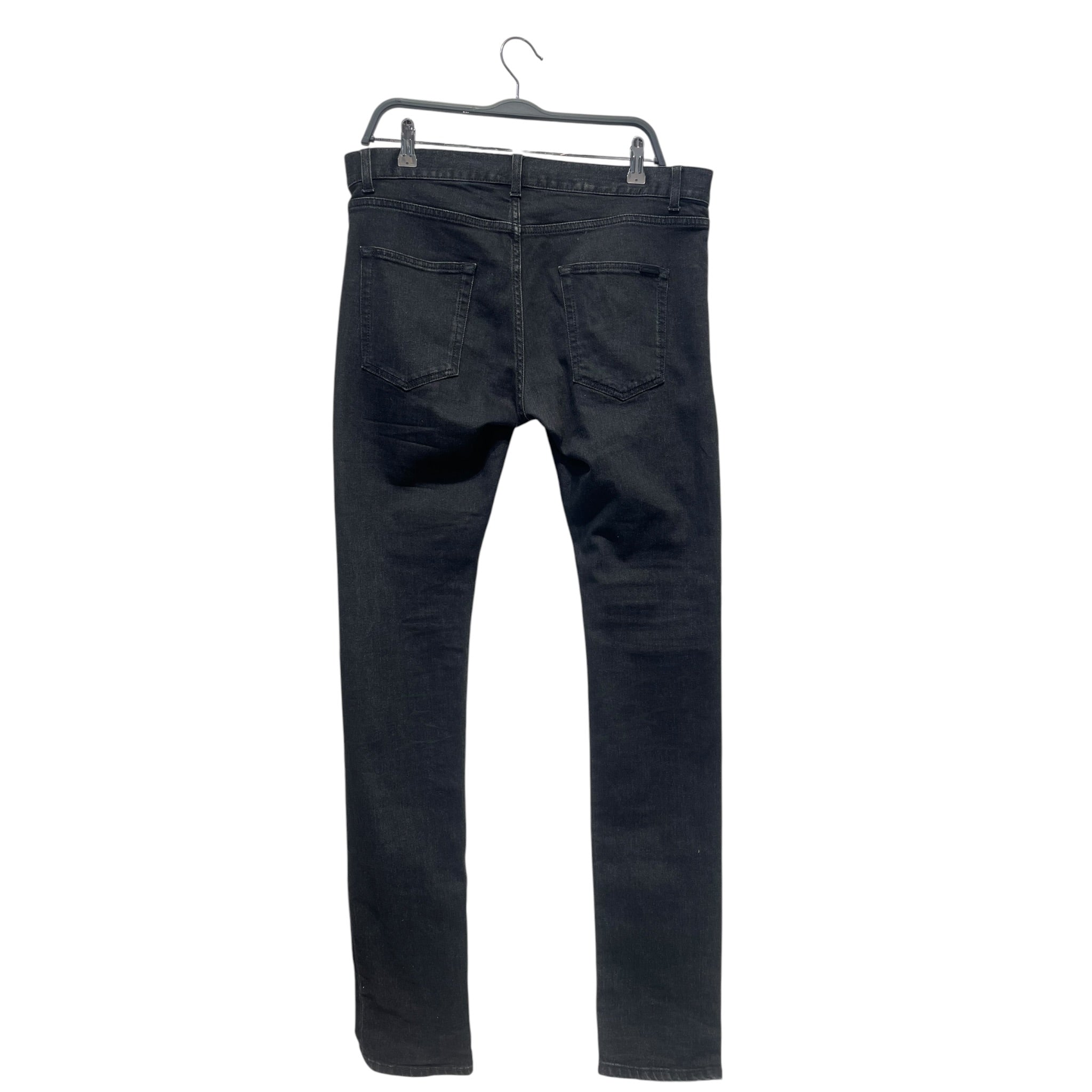SAINT LAURENT/Skinny Pants/33/Denim/BLK/Ankle/SL PARIS MID RISE SKINNY view 2