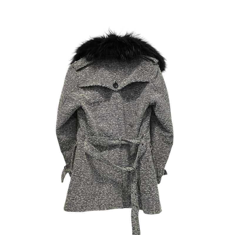 Xfrm/Coat/2/Cotton/BLK/Animal Pattern/Xfrm Cheetah Print Coat