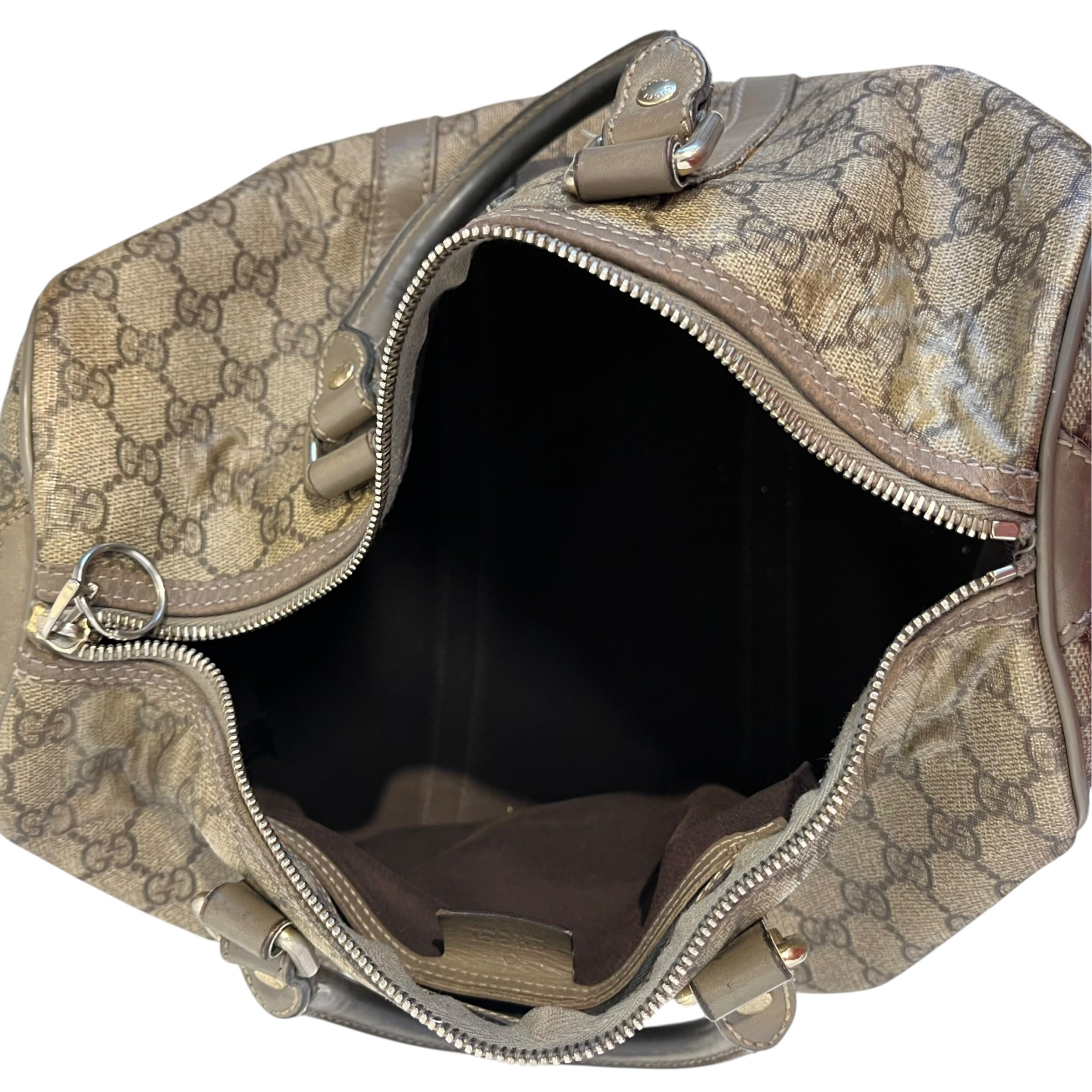 GUCCI/Hand Bag/Monogram/Leather/BEG/JOY BOSTON view 5
