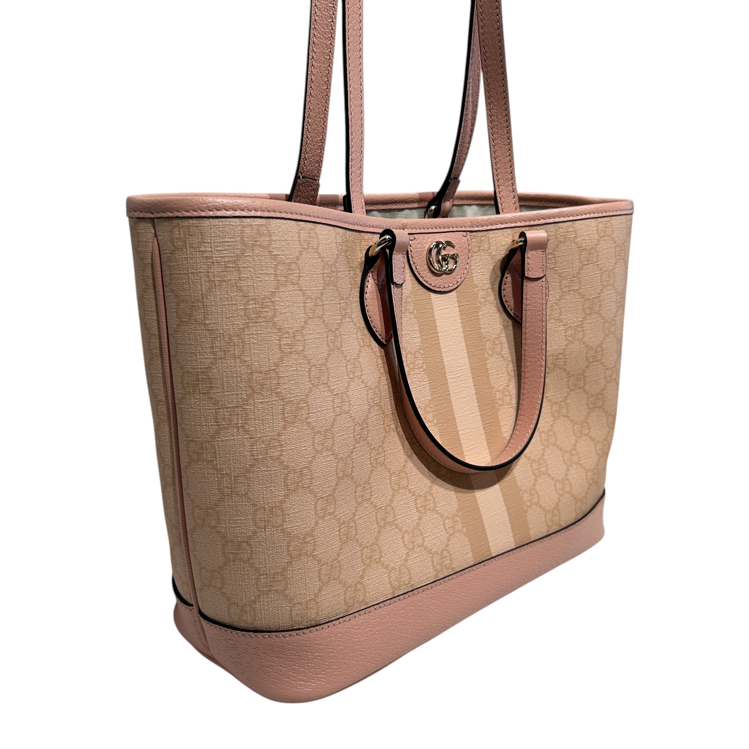 GUCCI/Tote Bag/Monogram/Leather/PNK/OPHIDIA MEDIUM TOTE BAG view 6