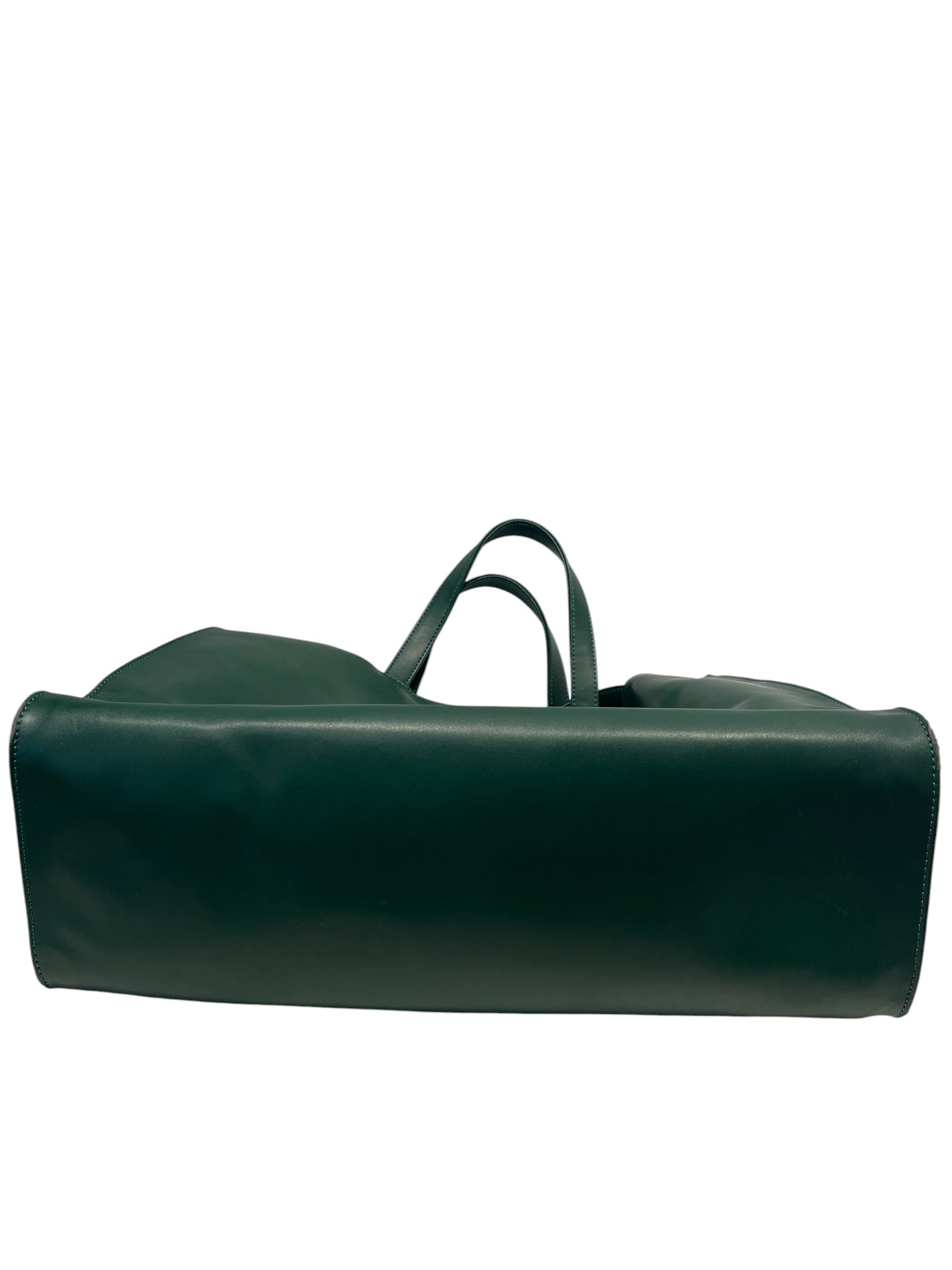 Telfar/Tote Bag/Leather/GRN/ view 4