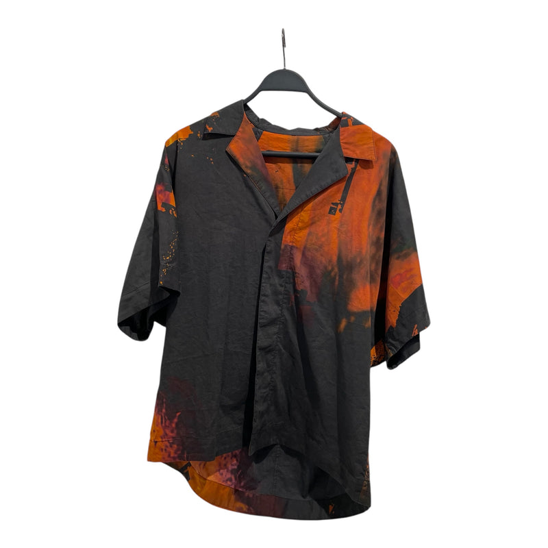 JULIUS/SS Shirt/7/Cotton/BLK/All Over Print/