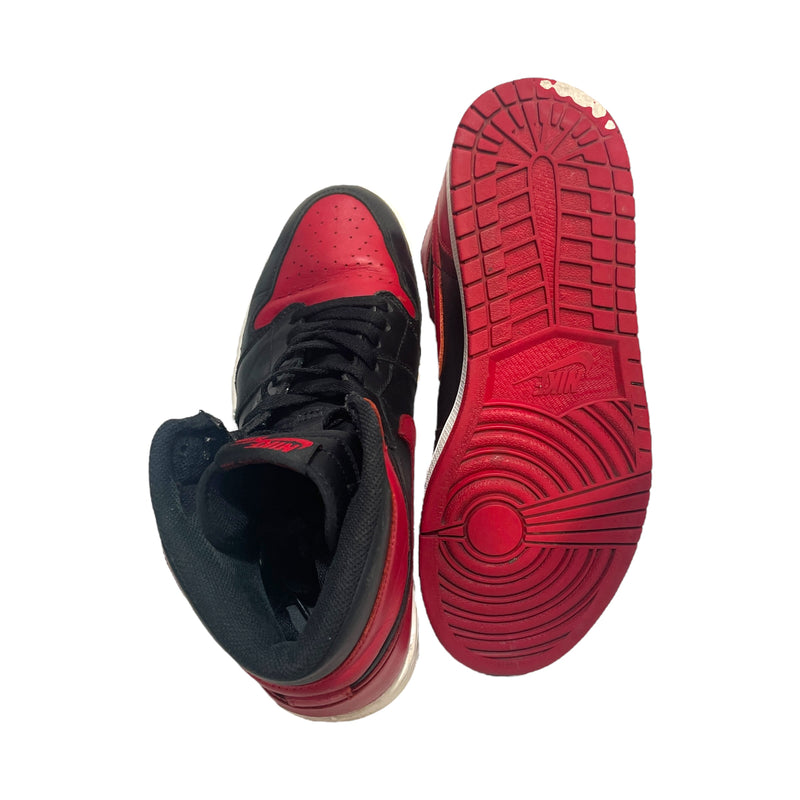 NIKE/Hi-Sneakers/US 10/Leather/RED/Jordan 1 Retro OG Bred 2013