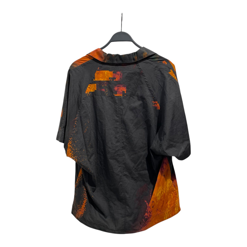 JULIUS/SS Shirt/7/Cotton/BLK/All Over Print/