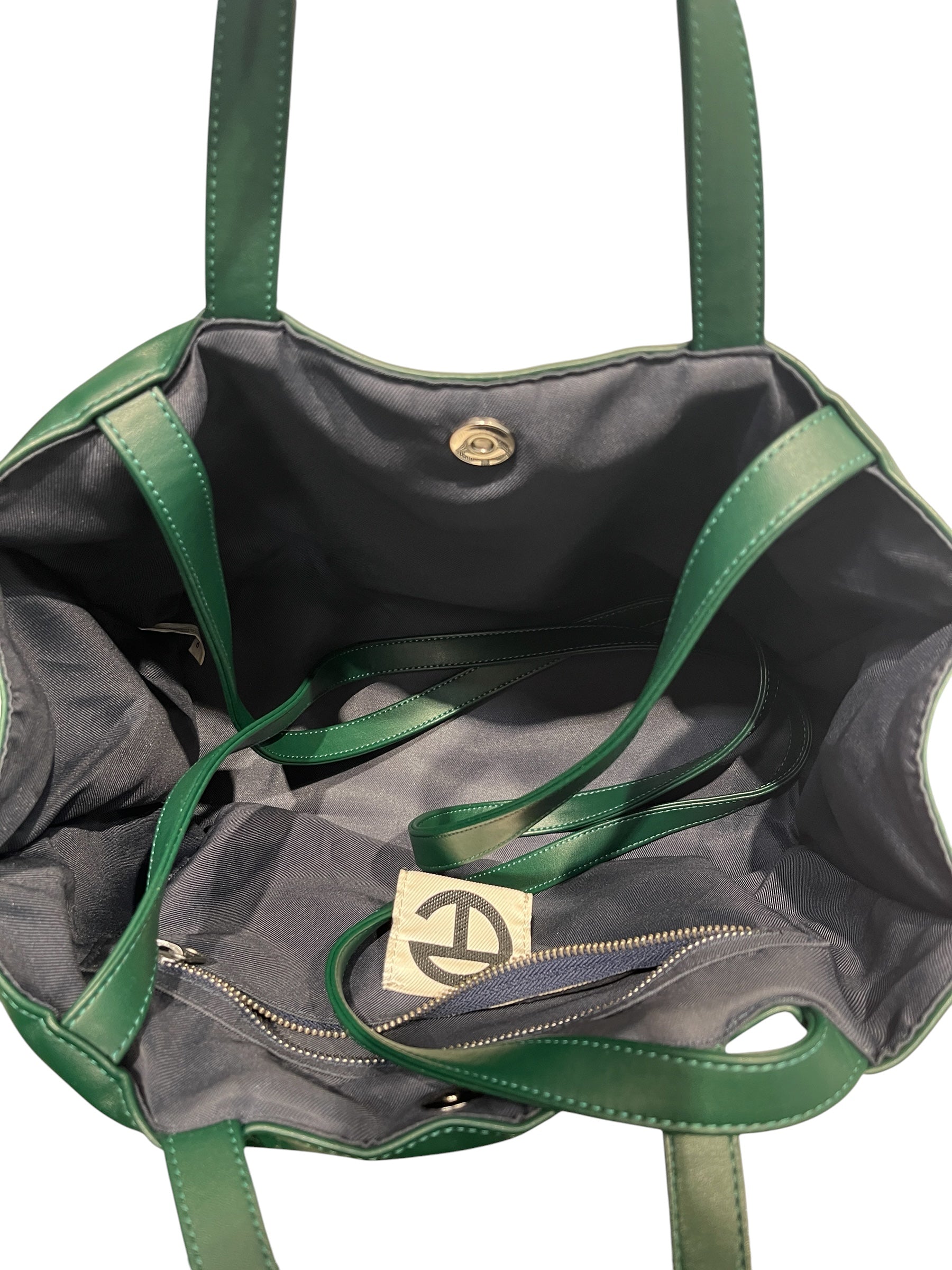 Telfar/Tote Bag/Leather/GRN/ view 5