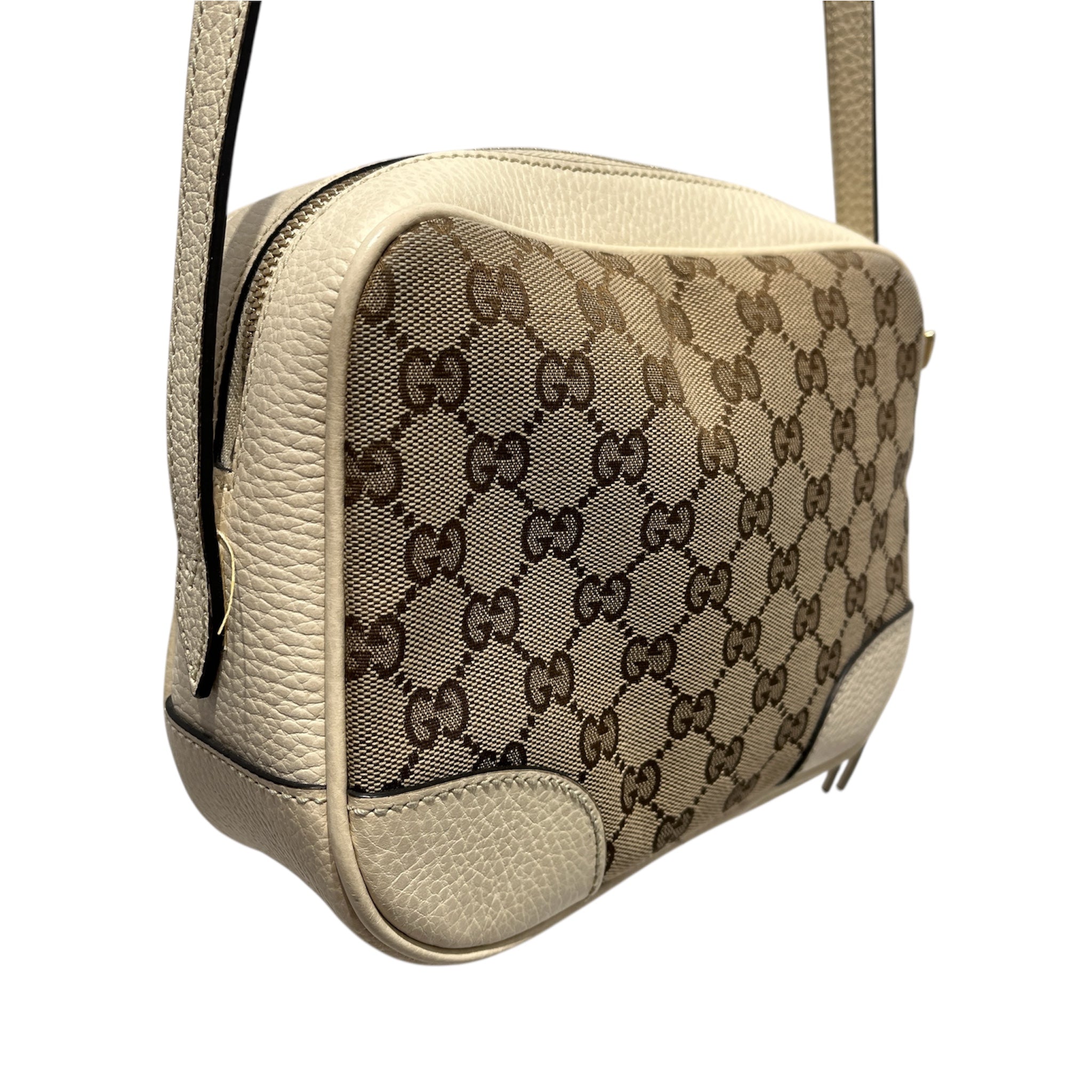 GUCCI/Cross Body Bag/Monogram/Cotton/CRM/BREE CROSSBODY view 7