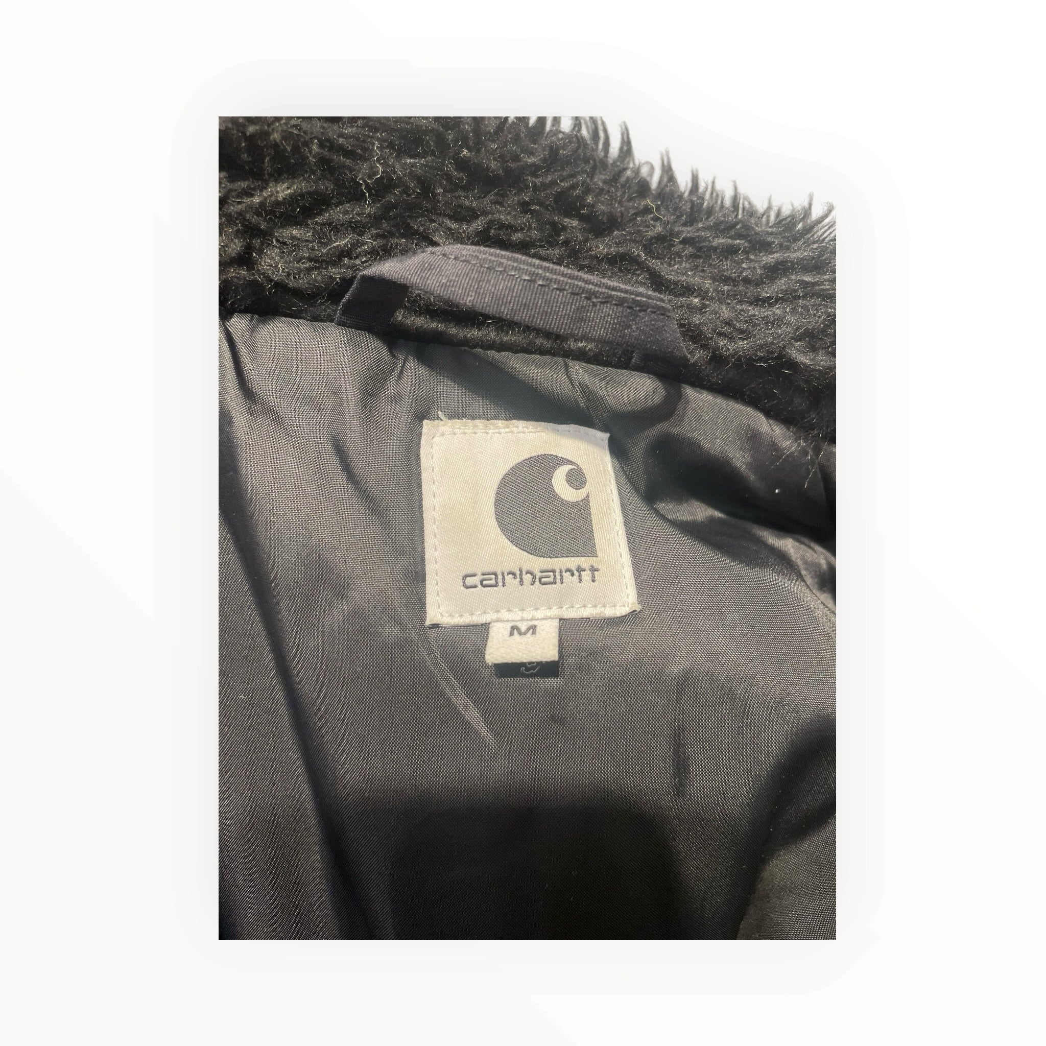 Carhartt/Coat/M/Cotton/BLK/Fur Hood view 3