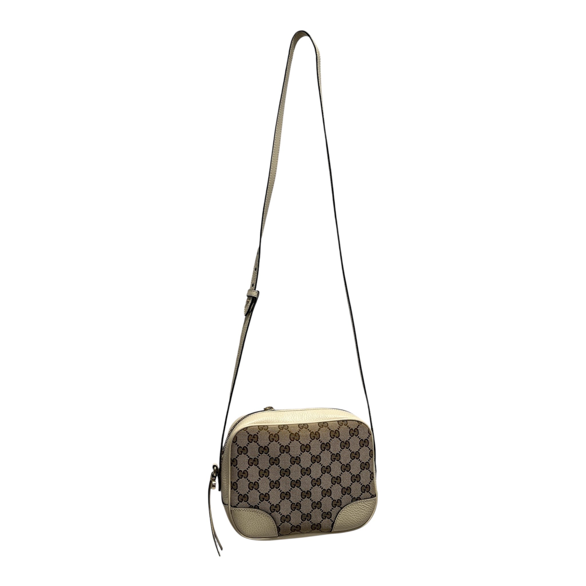 GUCCI/Cross Body Bag/Monogram/Cotton/CRM/BREE CROSSBODY view 2