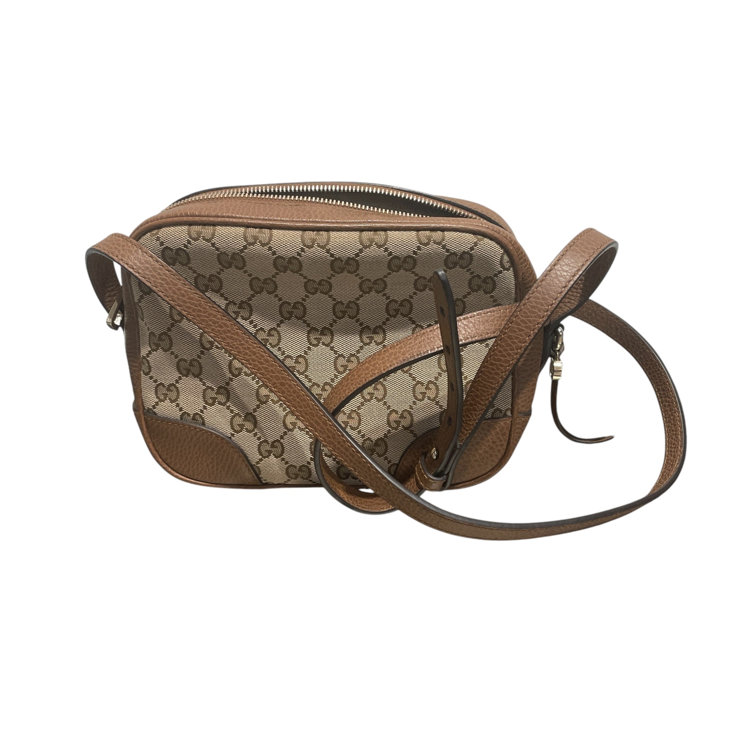 GUCCI/Cross Body Bag/Monogram/Cotton/BRW/BREE SUPREME CANVAS view 2