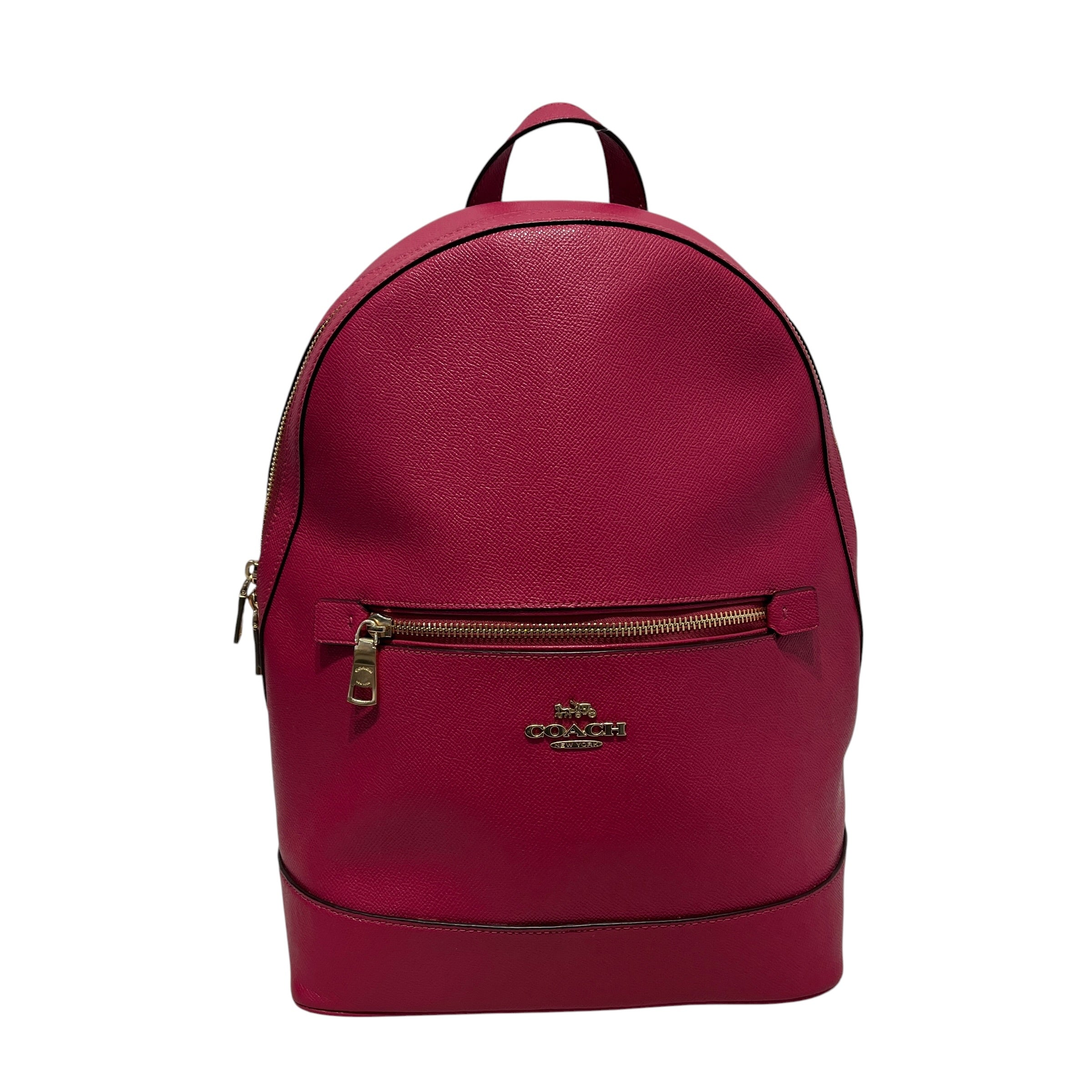 COACH/Backpack/Leather/PNK/PINK BACKPACK view 1