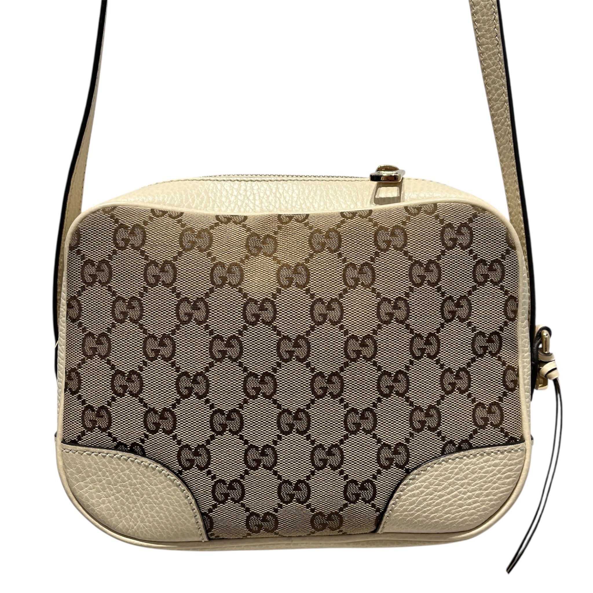 GUCCI/Cross Body Bag/Monogram/Cotton/CRM/BREE CROSSBODY view 8