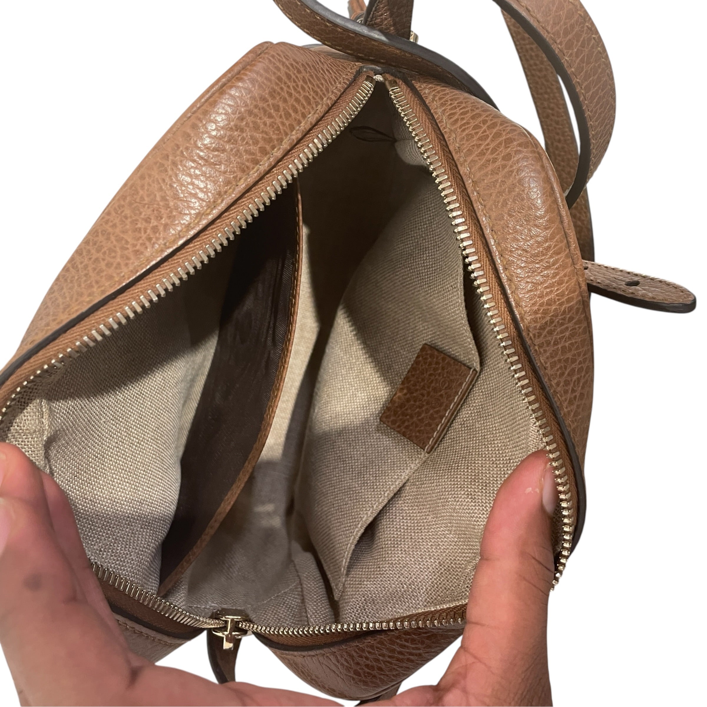 GUCCI/Cross Body Bag/Monogram/Cotton/BRW/BREE SUPREME CANVAS view 3
