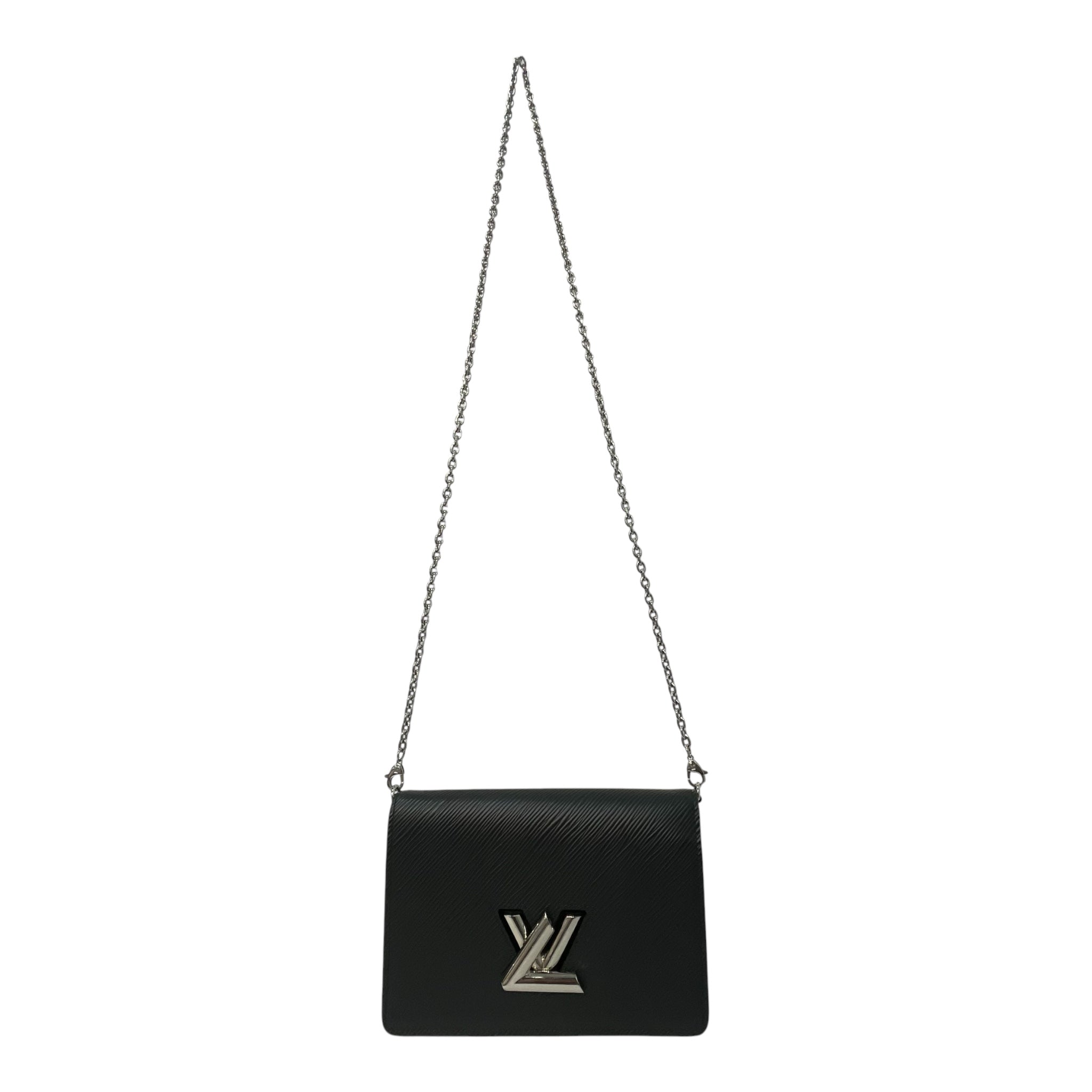LOUIS VUITTON/Cross Body Bag/Leather/BLK/Epi view 1