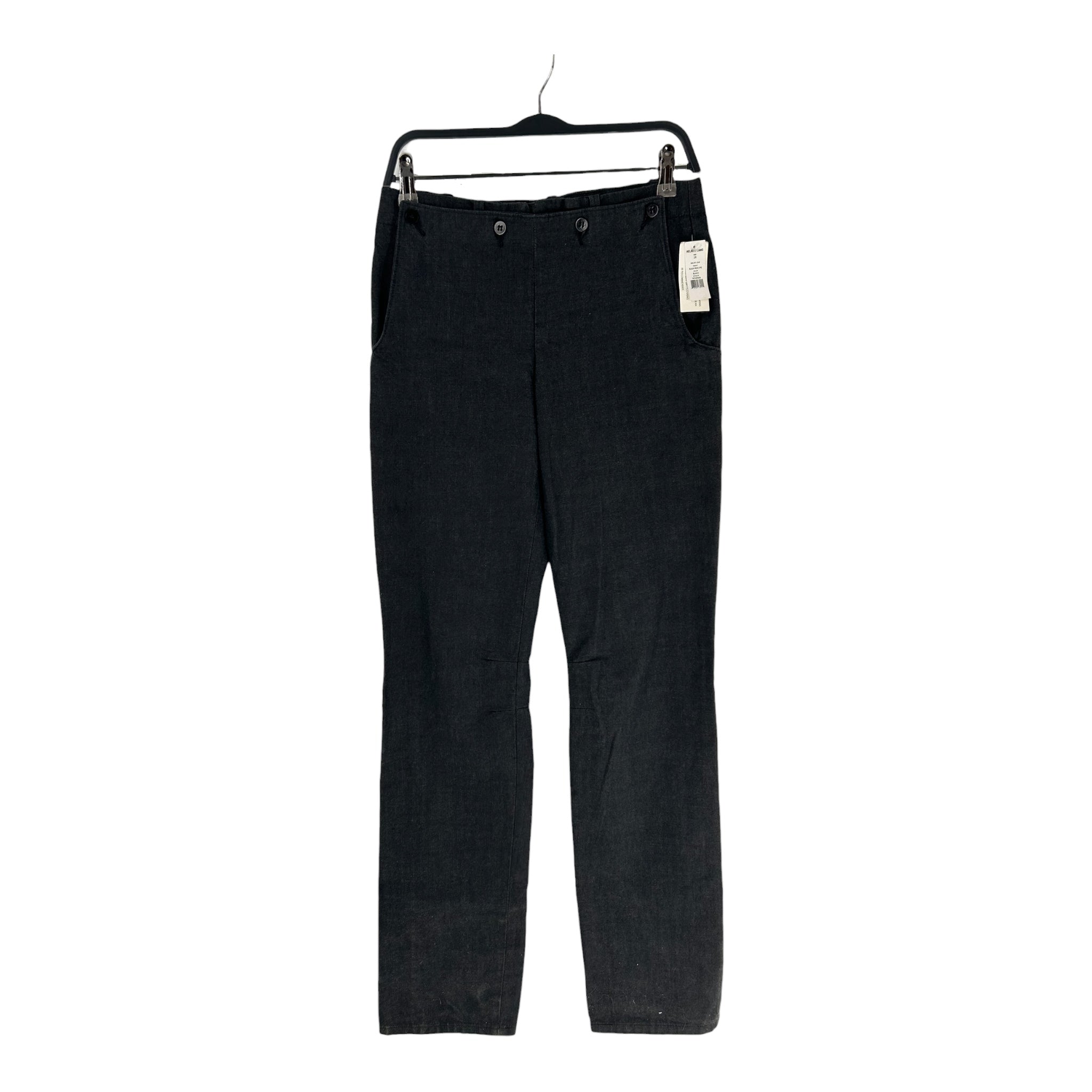 Helmut Lang/Straight Pants/26/Denim/BLK/SAILOR BUTTON BNWT view 1