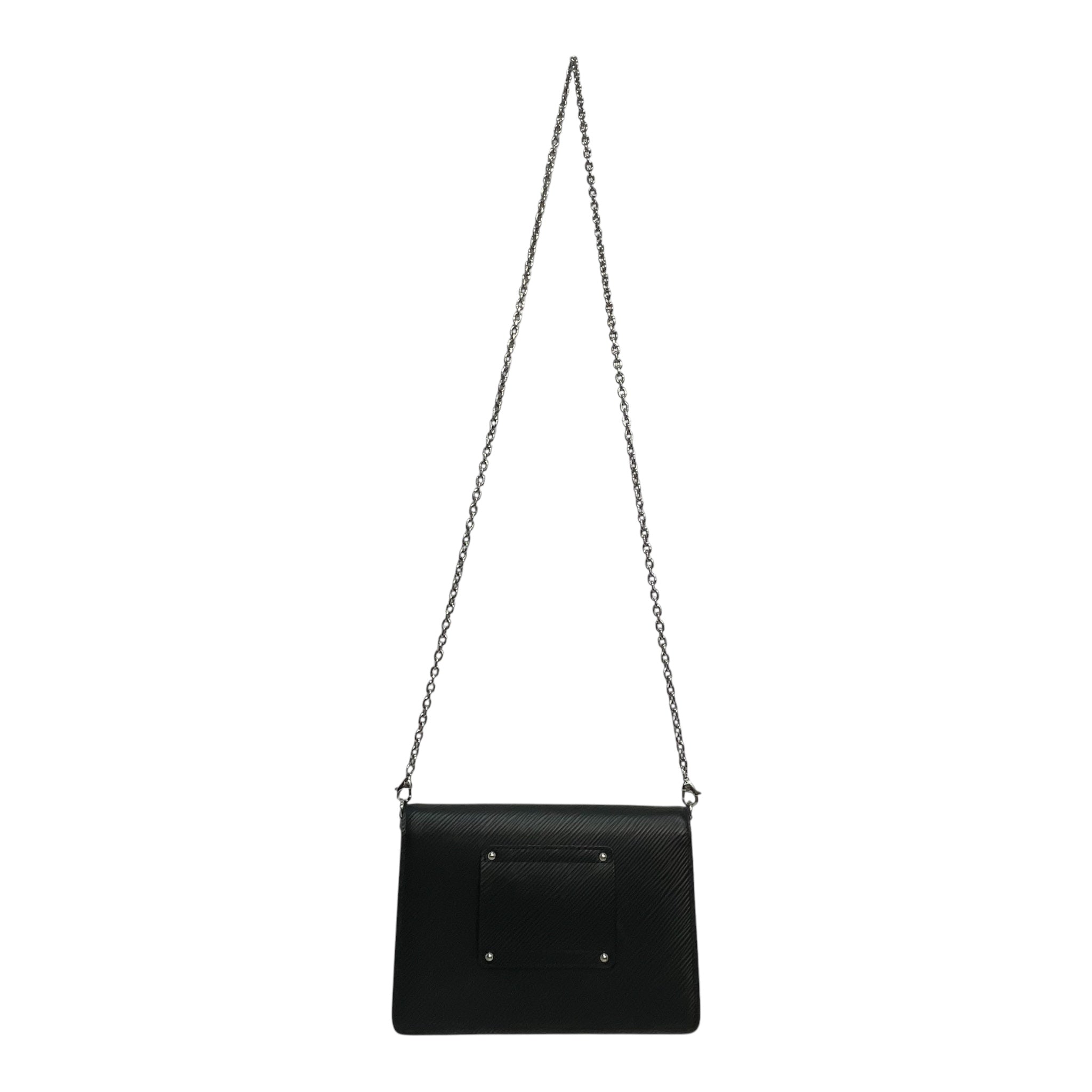 LOUIS VUITTON/Cross Body Bag/Leather/BLK/Epi view 2