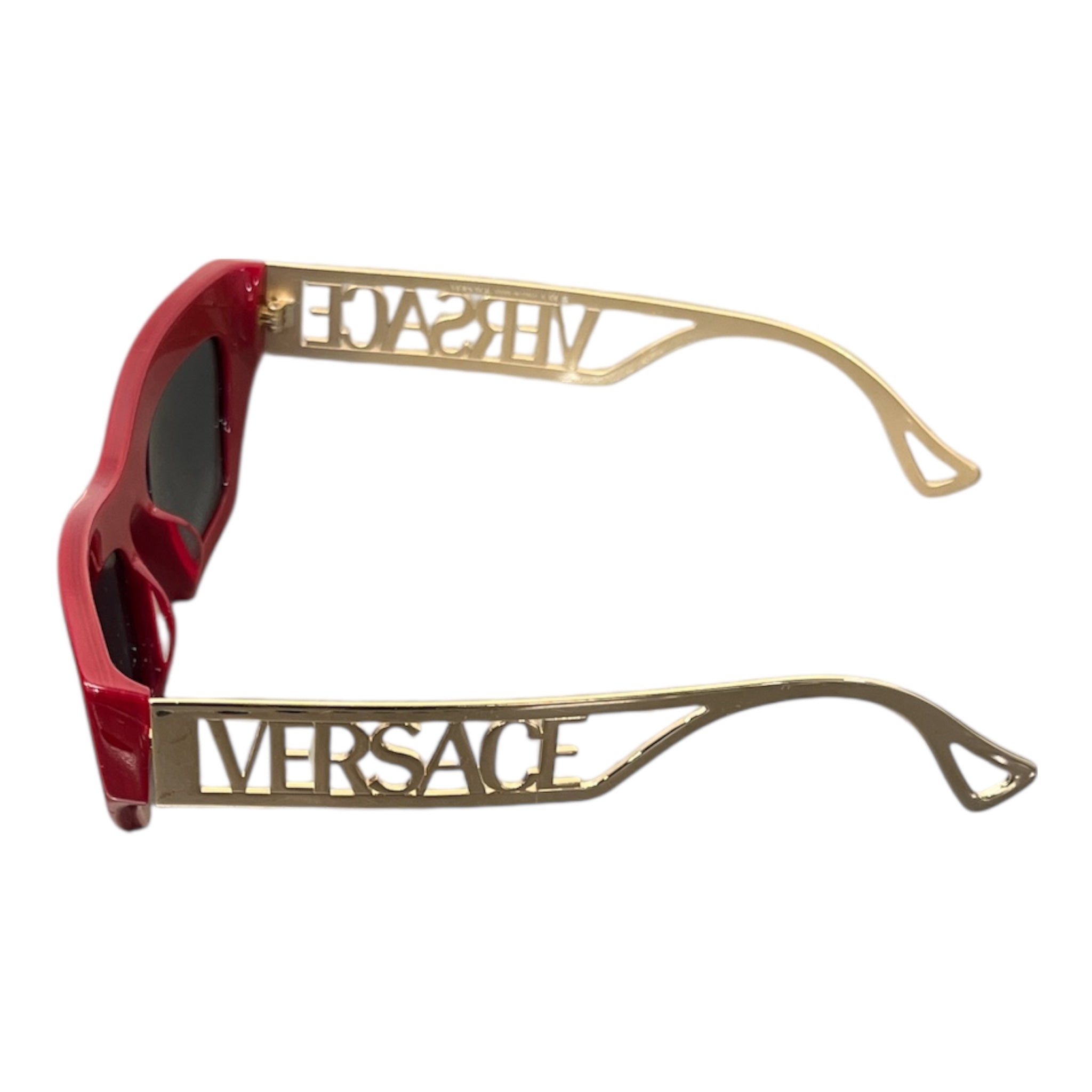 VERSACE/Sunglasses/Plastic/RED/ view 2