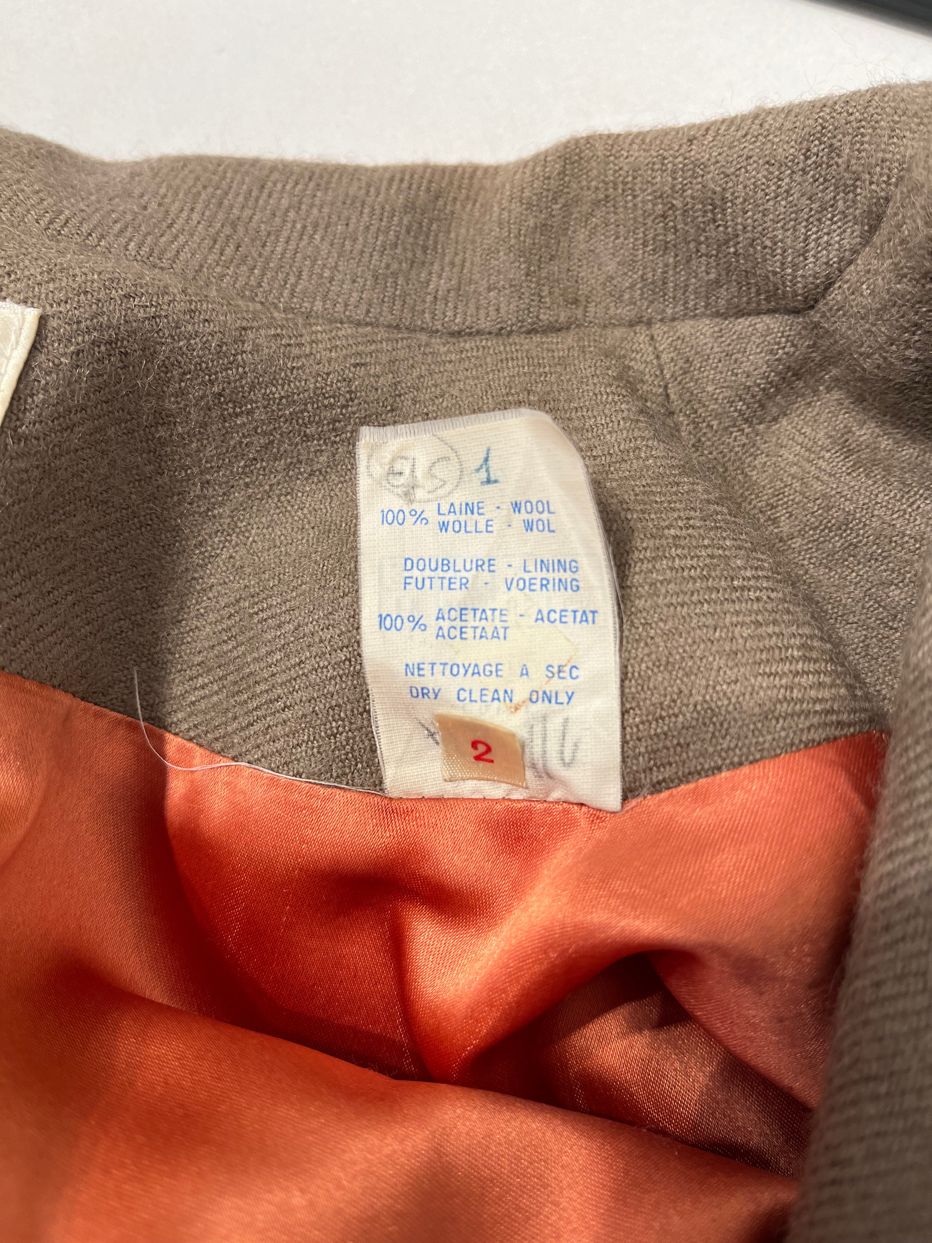 ALAIA/Tailored Jkt/4/Wool/GRY/1987 RUNWAY BLAZER view 4