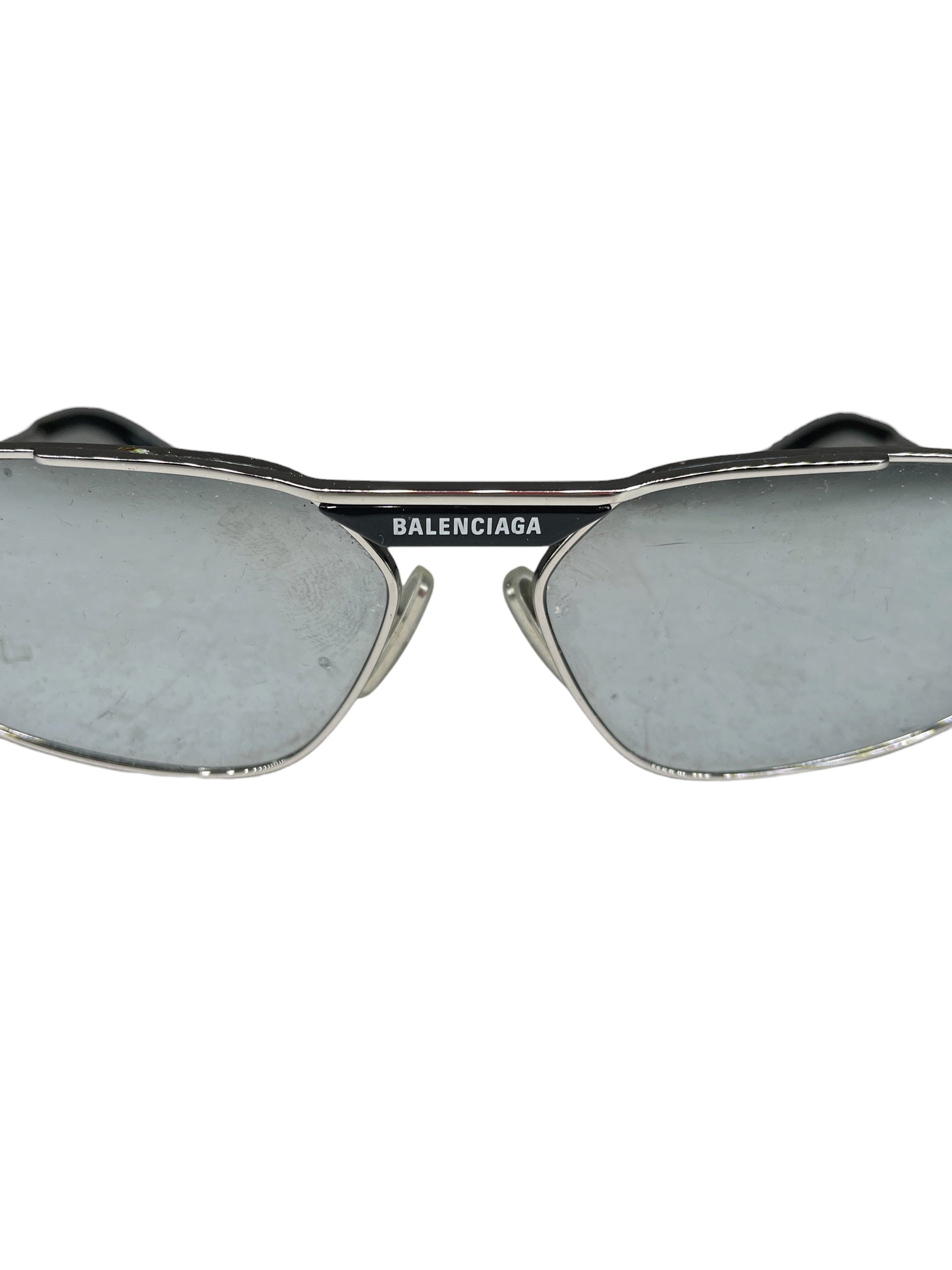 BALENCIAGA/Sunglasses/Celluloid/SLV/GLASSES view 2